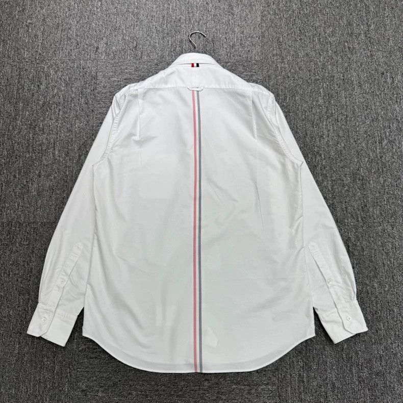 Thom Browne Thom Browne Striped pocket shirt 2506-Nextarrow Size US XL / EU 56 / 4 - 6 Thumbnail