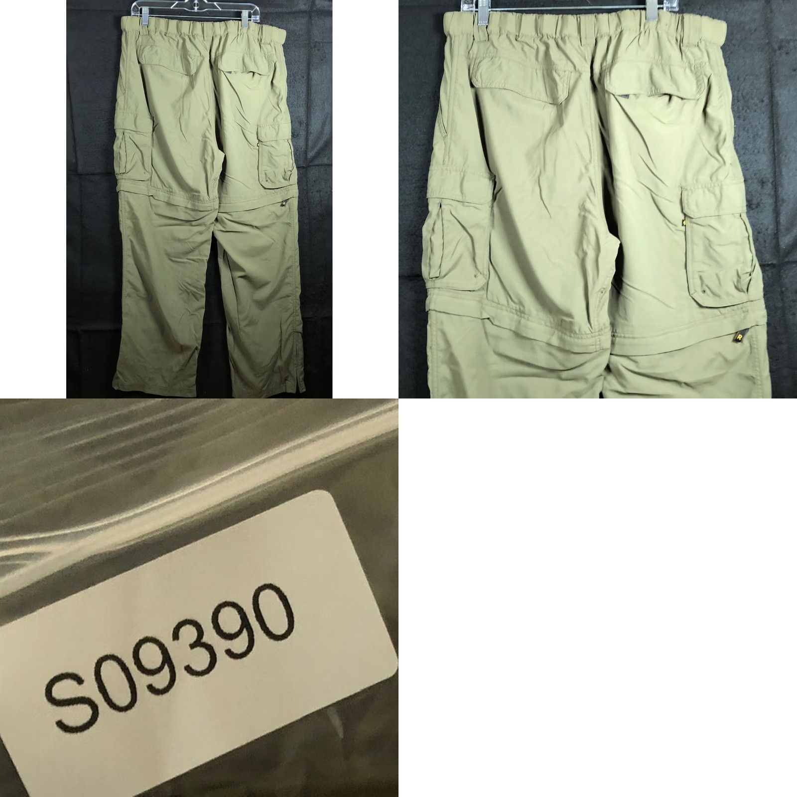 Vintage Boy Scouts of America Mens Pants Green Uniform Convertible Cargo Large Size US 33 - 8 Thumbnail
