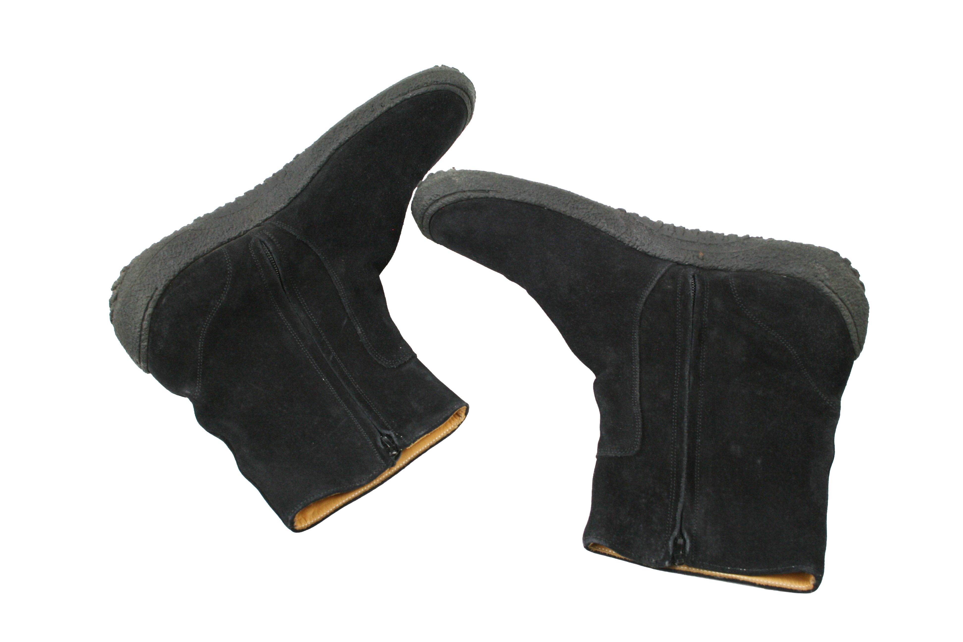 Bruno Magli Biker Suede Flat Ankle Boots Size US 9.5 / EU 42-43 - 9 Thumbnail