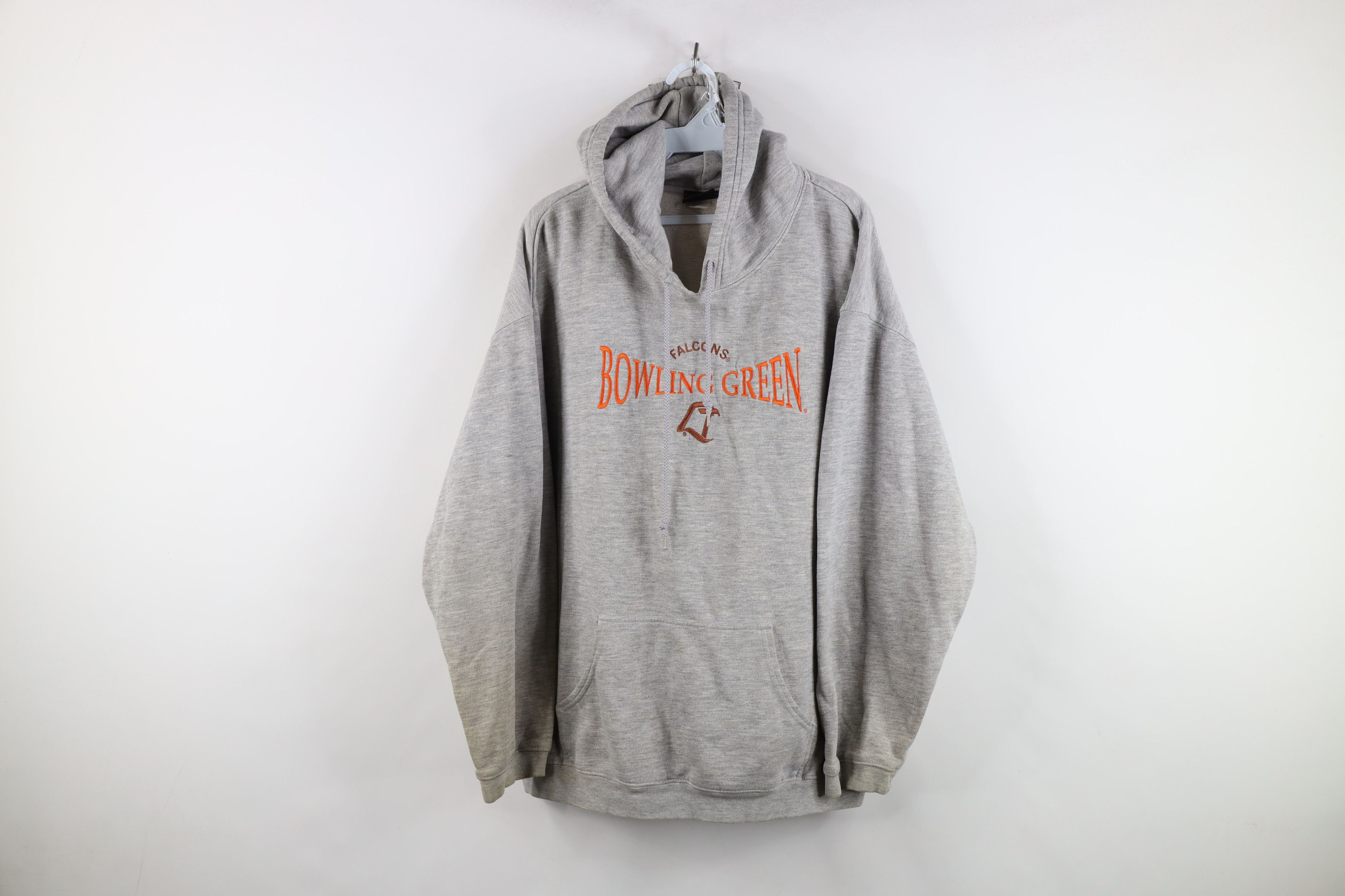 Vintage 90s Spell Out Bowling Green State University Hoodie