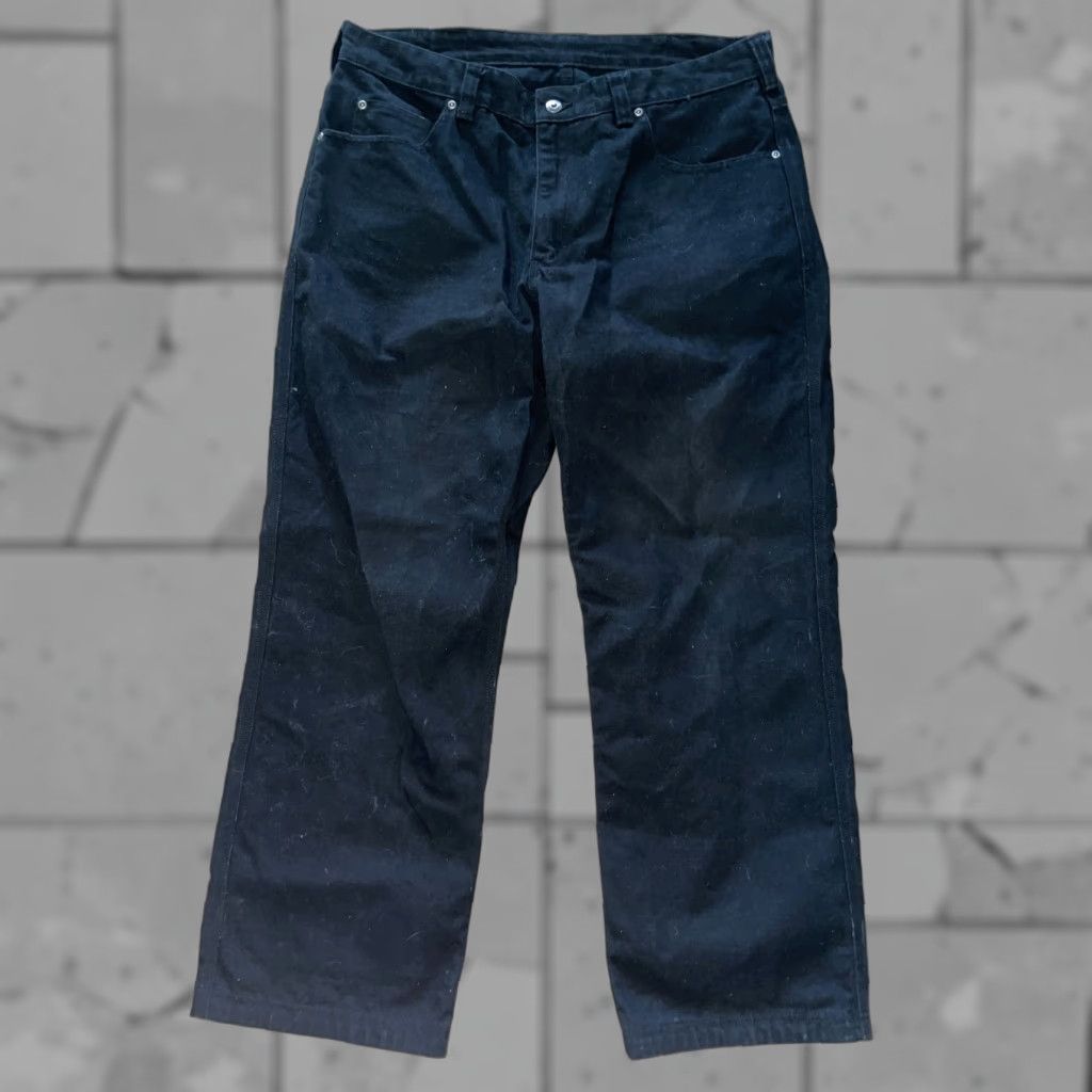 CO Duluth Trading Co Black Straight Jeans Mens 38x30 Regular Size Black 38 Inseam 30 Mens Size US 38 / EU 54 - 1 Thumbnail