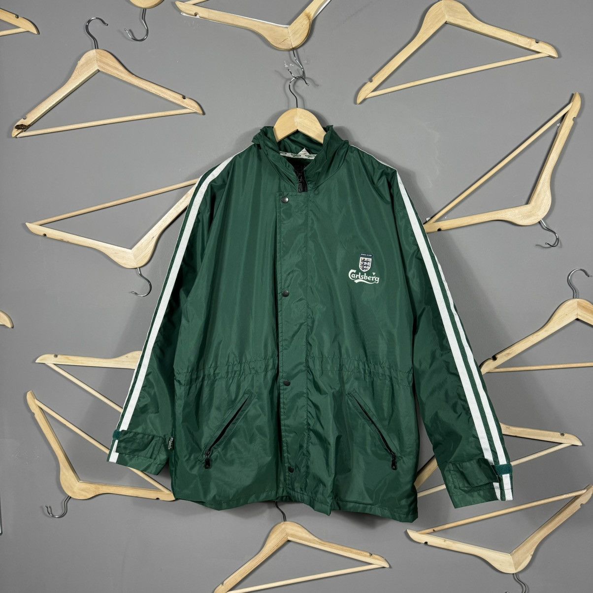 Vintage Vintage Carlsberg England National Football Jacket Size US XL / EU 56 / 4 - 2 Thumbnail
