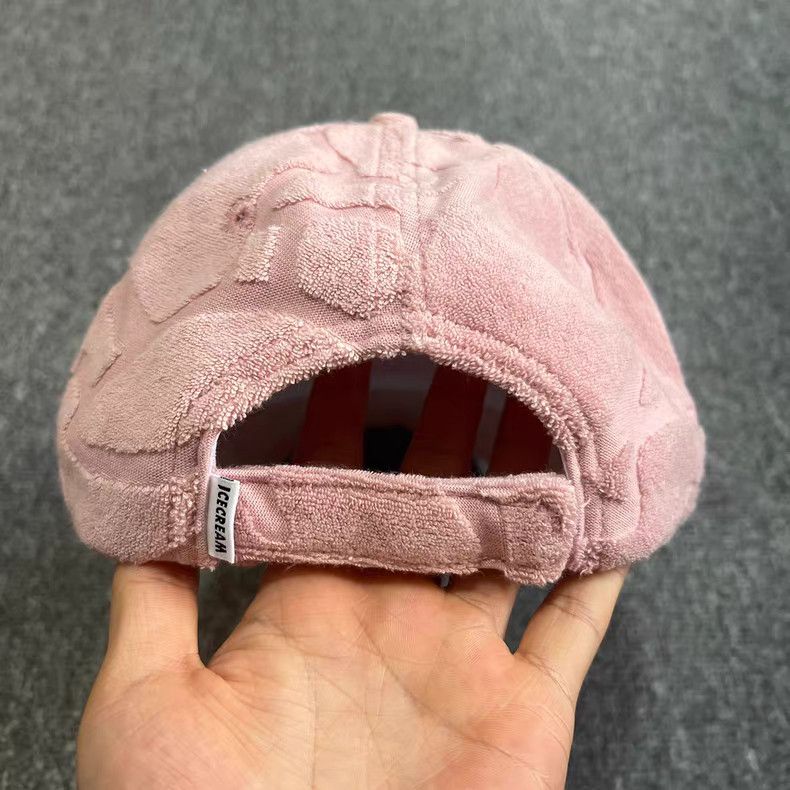 Billionaire Boys Club Running Dog Towel Fabric Curved Brim Baseball Cap Q7 Size ONE SIZE - 3 Thumbnail
