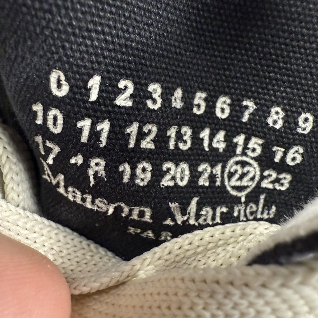 Maison Margiela Maison Margiela Vandal Tabi High Top Canvas Sneakers Size US 9 / EU 42 - 3 Thumbnail