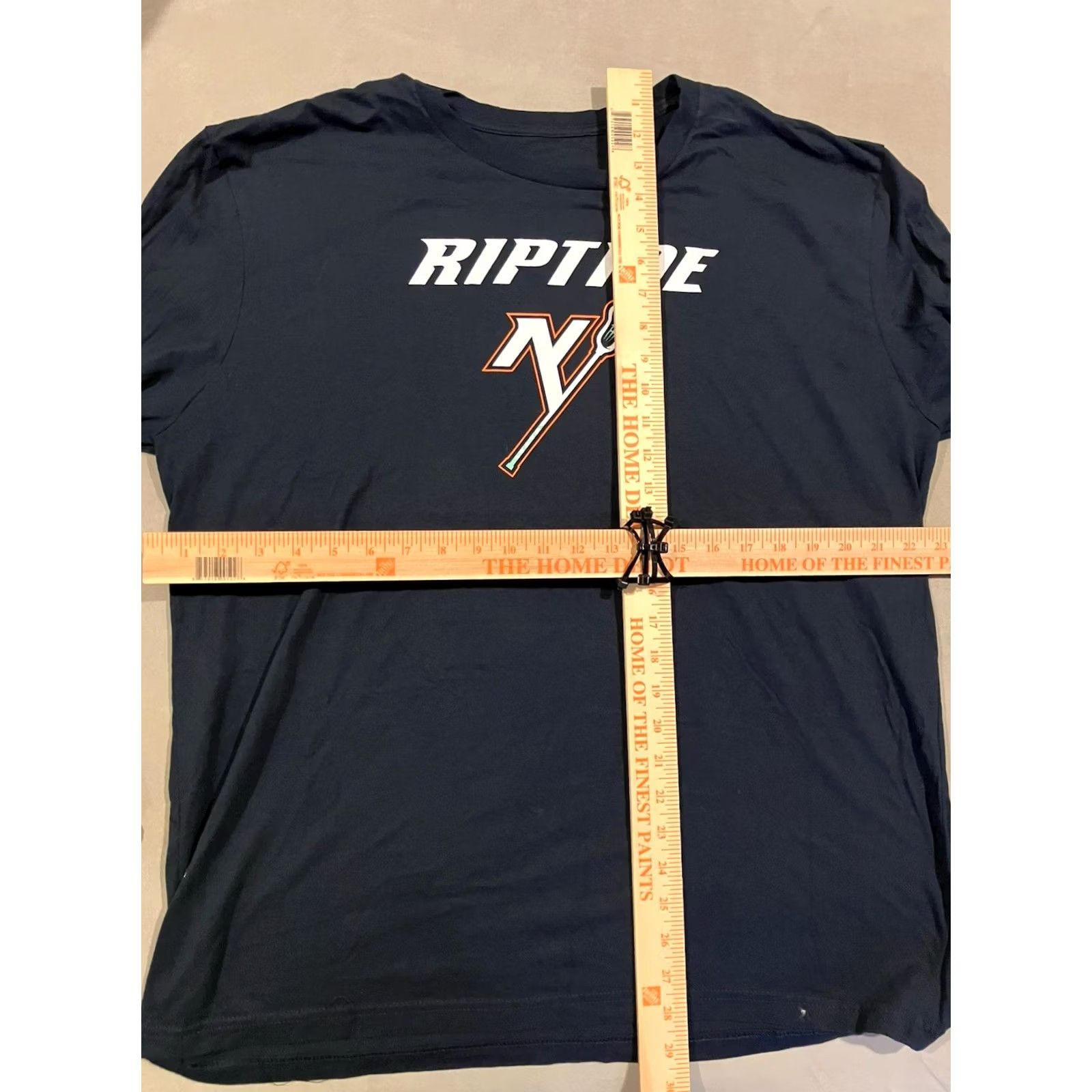 Vintage NEW YORK RIPTIDE Navy Long Sleeve T Shirt Size Large Men's Awesome Size US L / EU 52-54 / 3 - 3 Thumbnail
