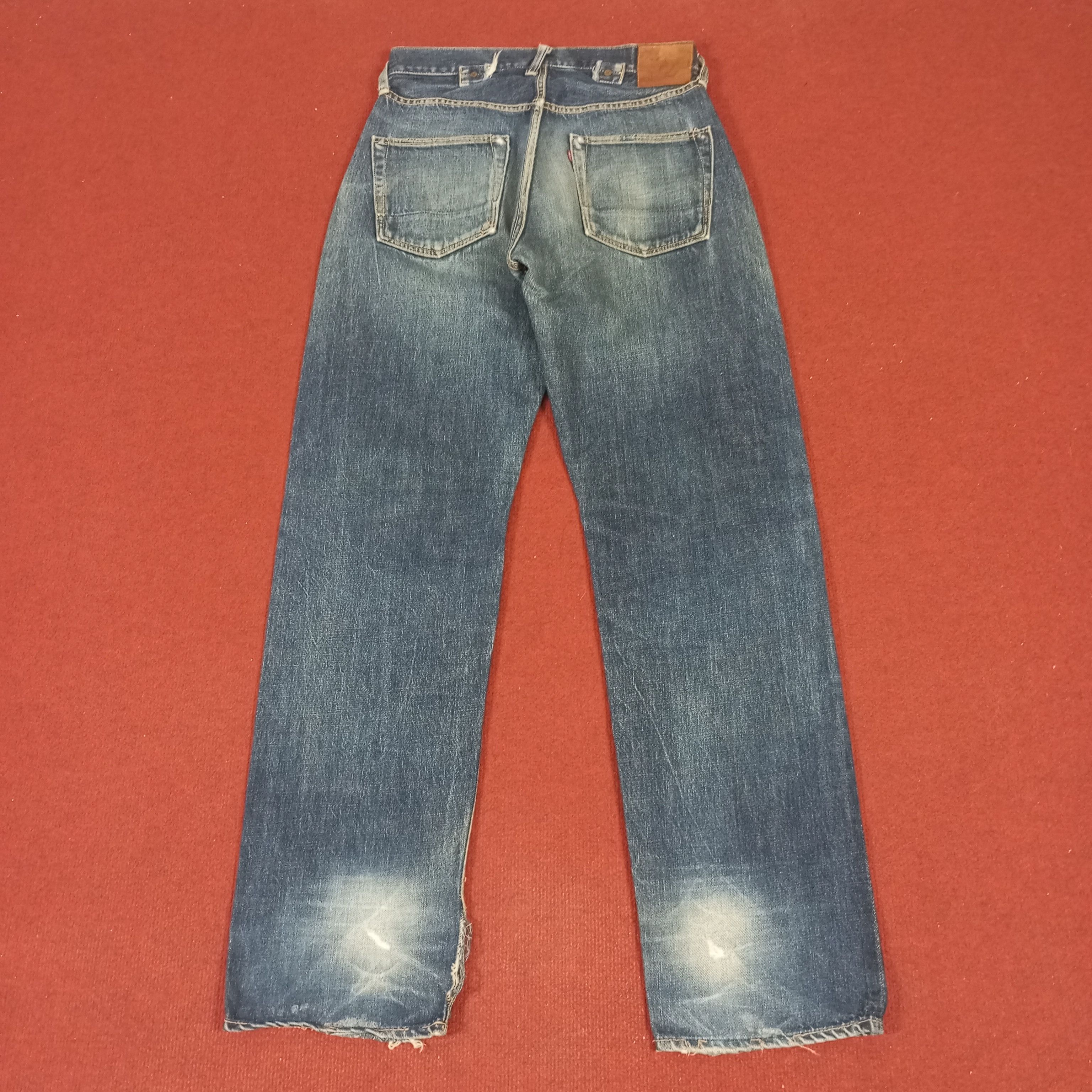 Evisu × Vintage Evis Japanese Brand Fashion Style Custom Daicock Jeans Size US 29 - 4 Thumbnail