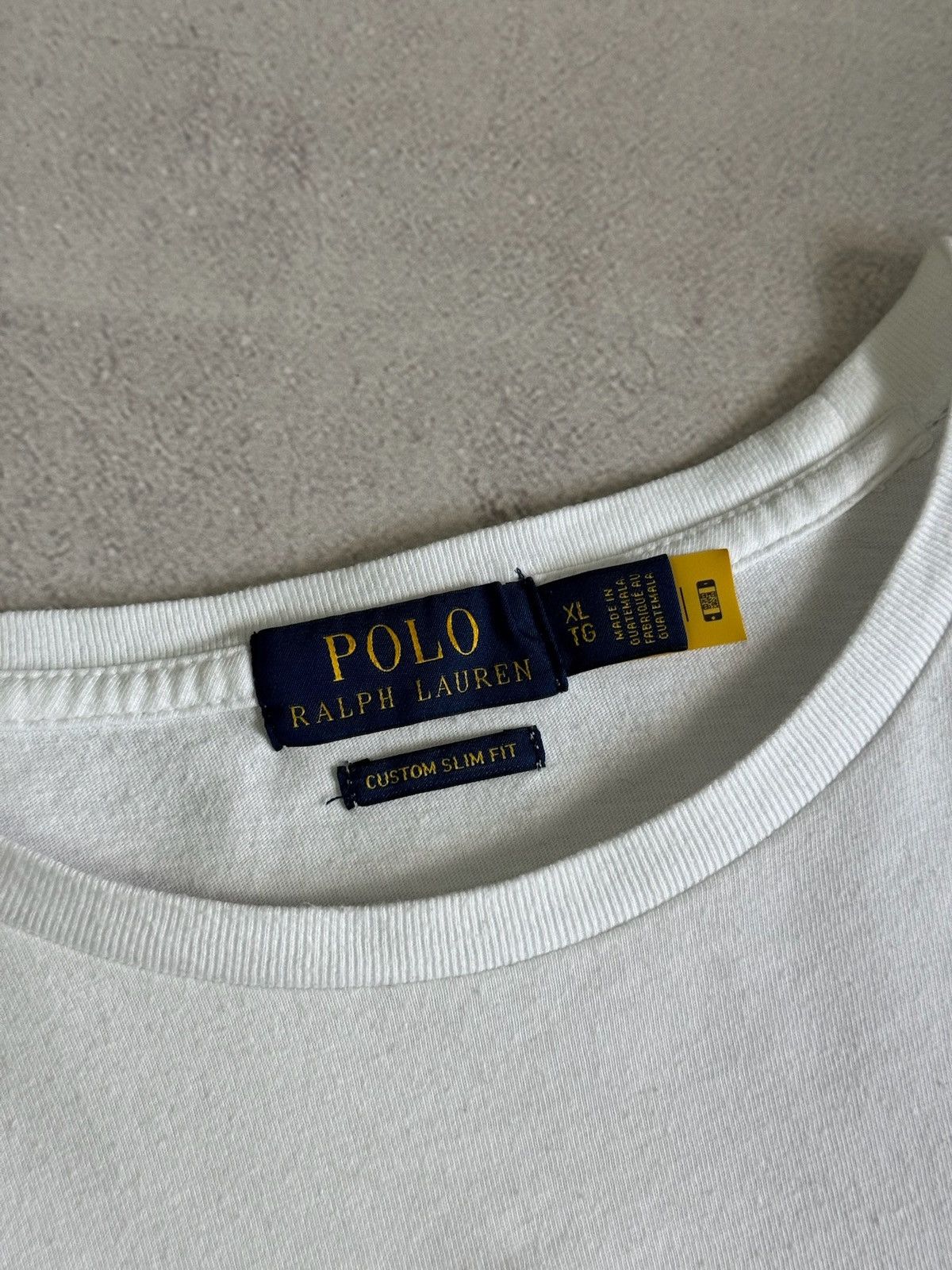 Polo Ralph Lauren Polo Ralph Lauren T Shirt Tee Big Logo White Mens XL Size Size US XL / EU 56 / 4 - 6 Thumbnail