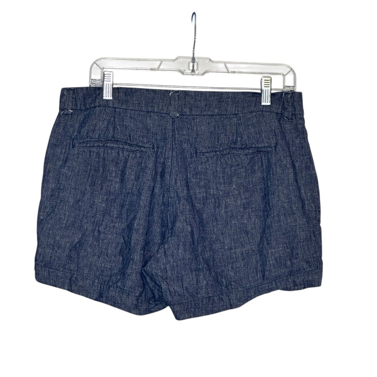 Old Navy Old Navy blue chambray mid rise shorts size 8 Size 30" / US 8 / IT 44 - 2 Thumbnail