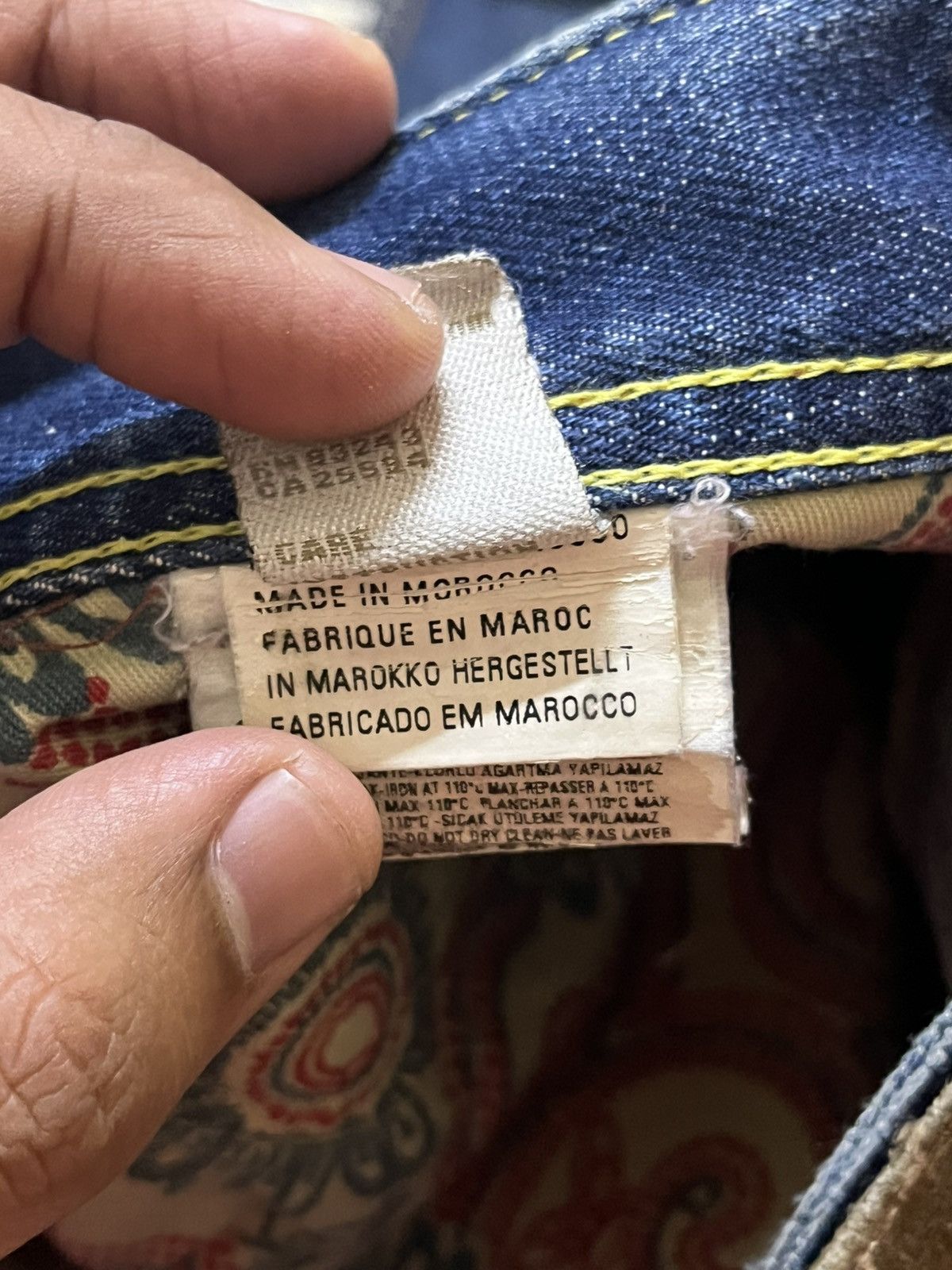 Diesel Vintage Diesel Paddom Mudwash Ripped Distressed Denim Size US 31 - 13 Thumbnail