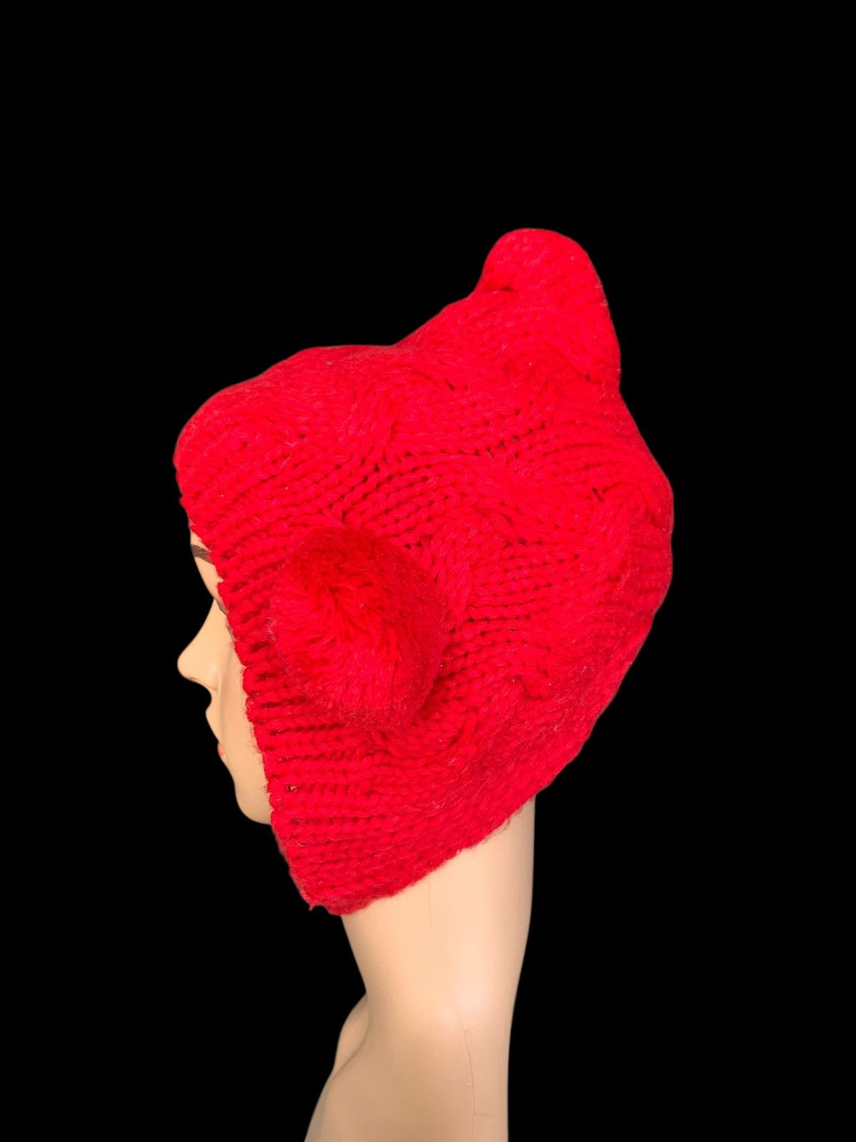 Japanese Brand × Kapital × Vintage Combo Two Beanies Hat Knitt Crochet Cute Size ONE SIZE - 4 Thumbnail