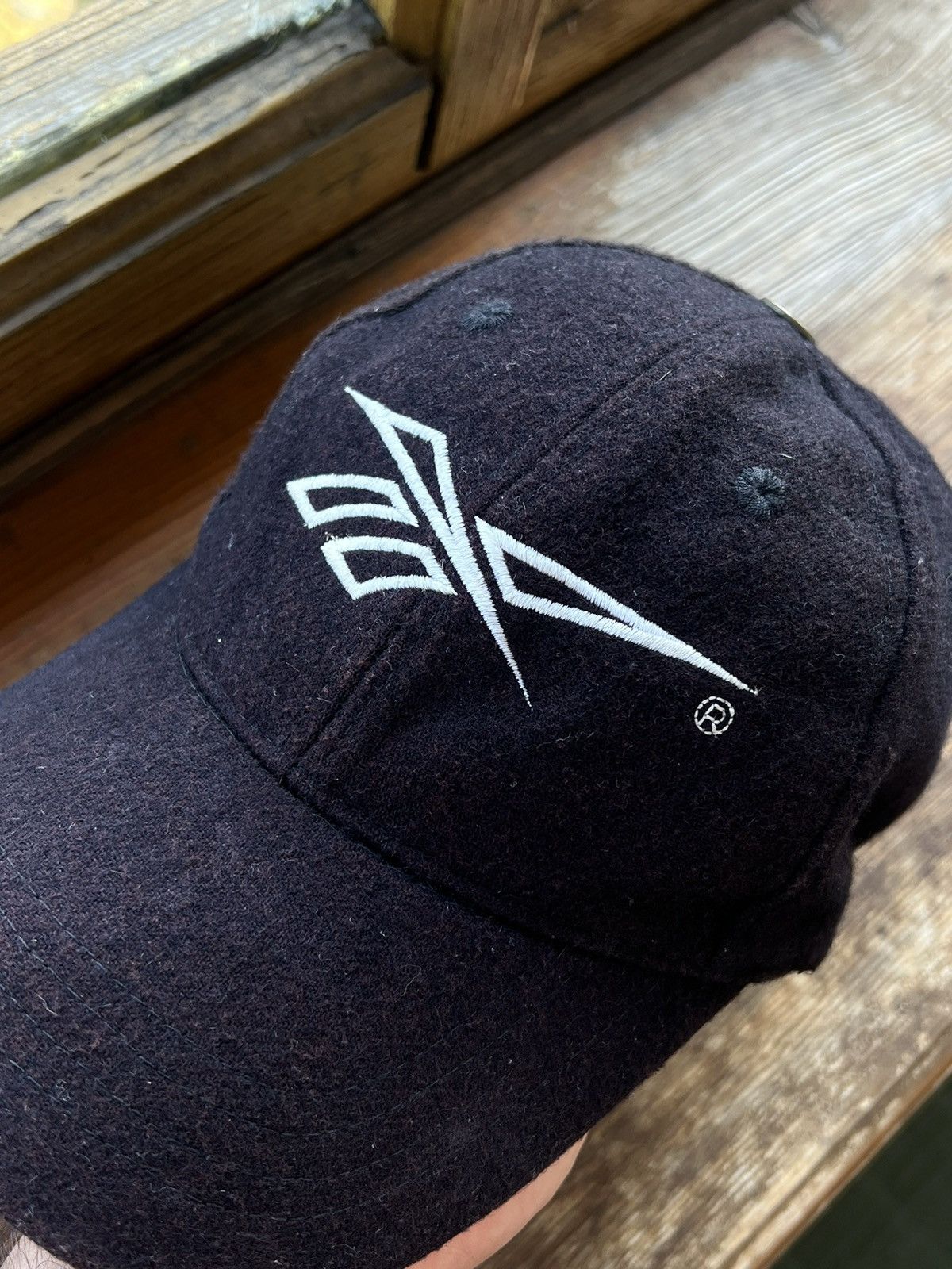 Reebok × Vintage Vintage Y2K Reebok Big Embroidered Logo Wool Cap Hat Size ONE SIZE - 6 Thumbnail