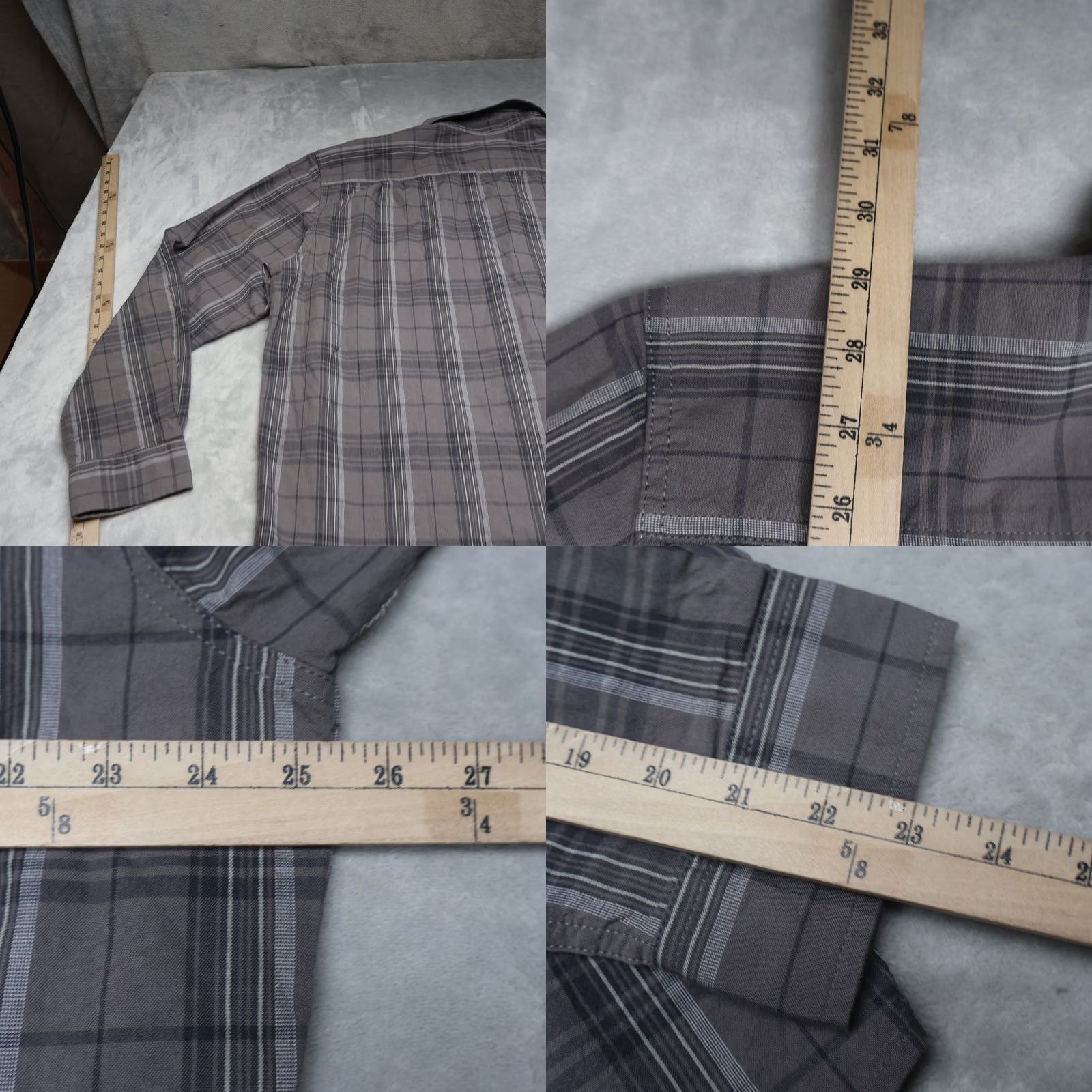 Carhartt Carhartt Shirt Mens Large Black Plaid Loose Fit Midweight Chambray Long Sleeve Size US L / EU 52-54 / 3 - 8 Thumbnail