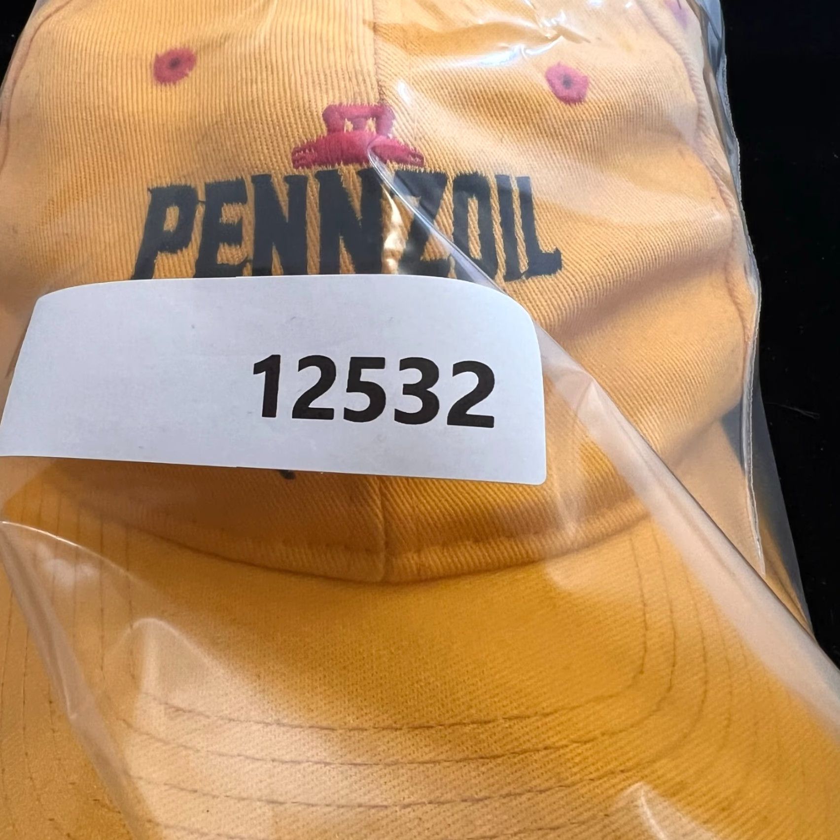 NASCAR VINTAGE Pennzoil Racing Hat Snapback One Size Yellow 80s 90s Classic NASCAR Mens Size ONE SIZE - 8 Thumbnail