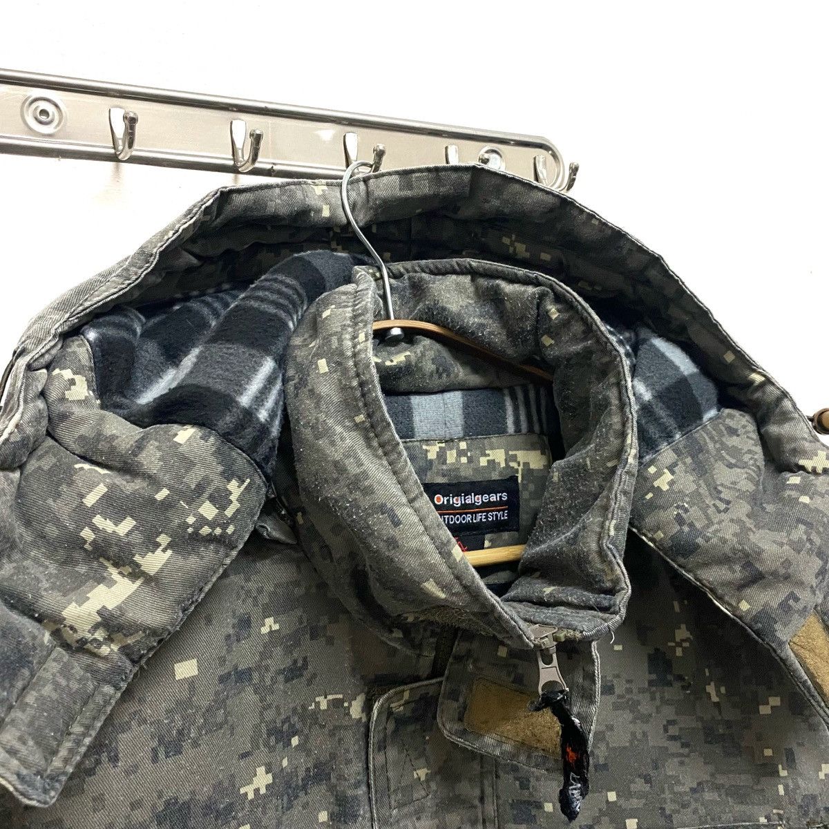 Other RARE LA LABREA Originalgear Outdoor Jacket Digital Camo Size US XL / EU 56 / 4 - 4 Thumbnail