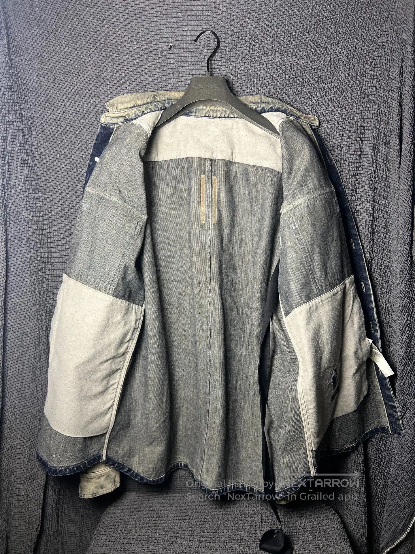 Rick Owens Rick Owens 22FW Denim Shirt Jacket. Size US M / EU 48-50 / 2 - 4 Thumbnail