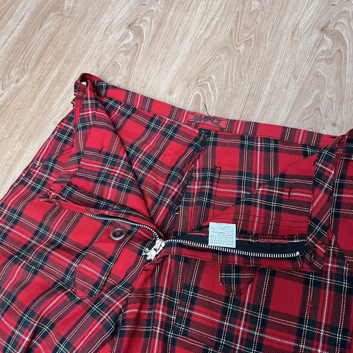 Japanese Brand × Seditionaries Bondage Mad Punk Tartan Pants Seditionaries Multi Zipper Size US 32 / EU 48 - 6 Thumbnail