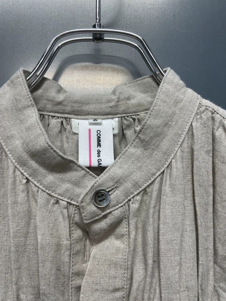 Comme des Garcons Comme Des Garcons Long Sleeve Shirt and Top with Linen wit Size S / US 4 / IT 40 - 4 Thumbnail