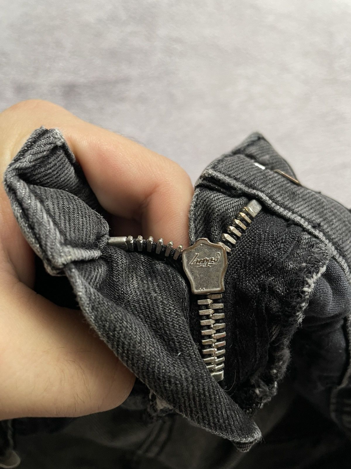Balmain LUXURY! Balmain Jeans Woman Biker Distressed Faded Size 32" / US 10 / IT 46 - 12 Thumbnail