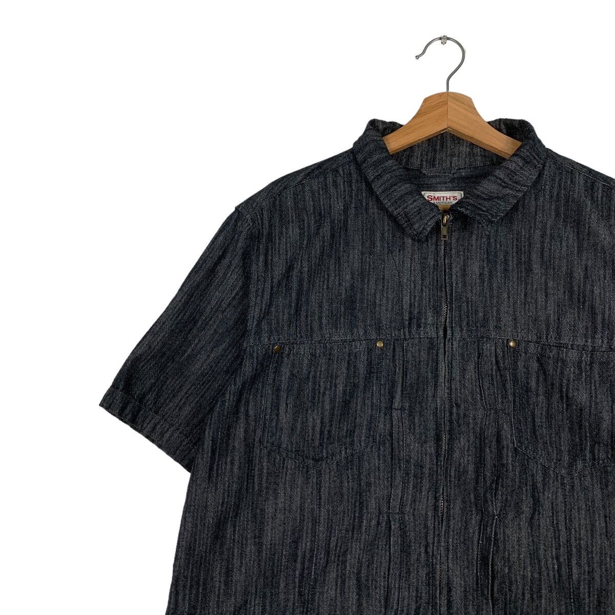 Smith's American Smiths American Short Sleeve ZIpper Jacket #0115-C6 Size US L / EU 52-54 / 3 - 7 Thumbnail