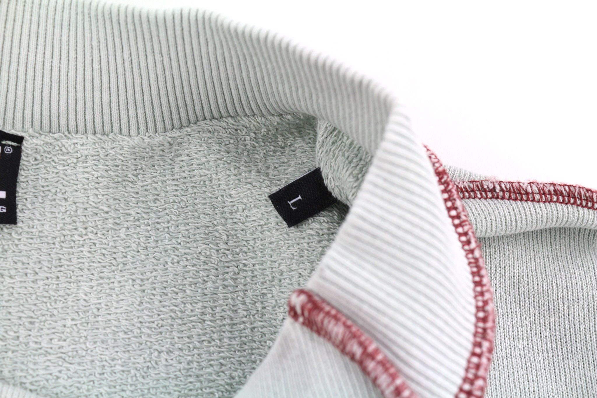 Diesel S-MOLOCK L Light Grey Oversized Crew Logo Sweatshirt 40092 Size US L / EU 52-54 / 3 - 7 Thumbnail