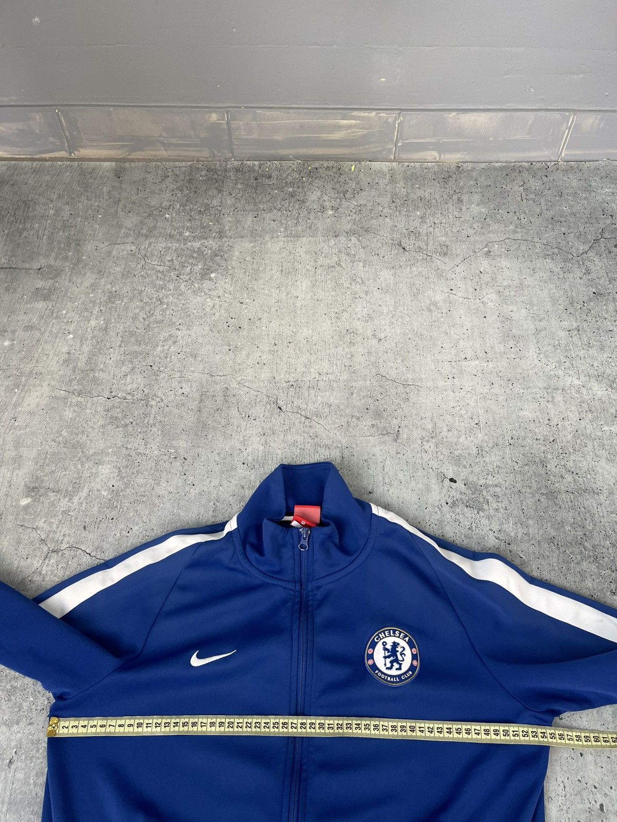 Chelsea Soccer Nike Chelsea Blue Track Training Top Football Soccer Size US M / EU 48-50 / 2 - 14 Thumbnail