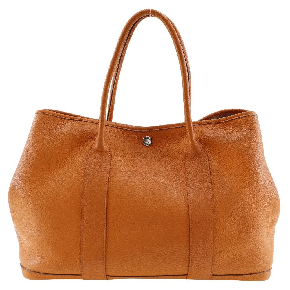 Hermes Hermès Garden Party PM Fjord Tote Bag Leather Tote Bag Stamp M (2009) DUTY FREE for USA
