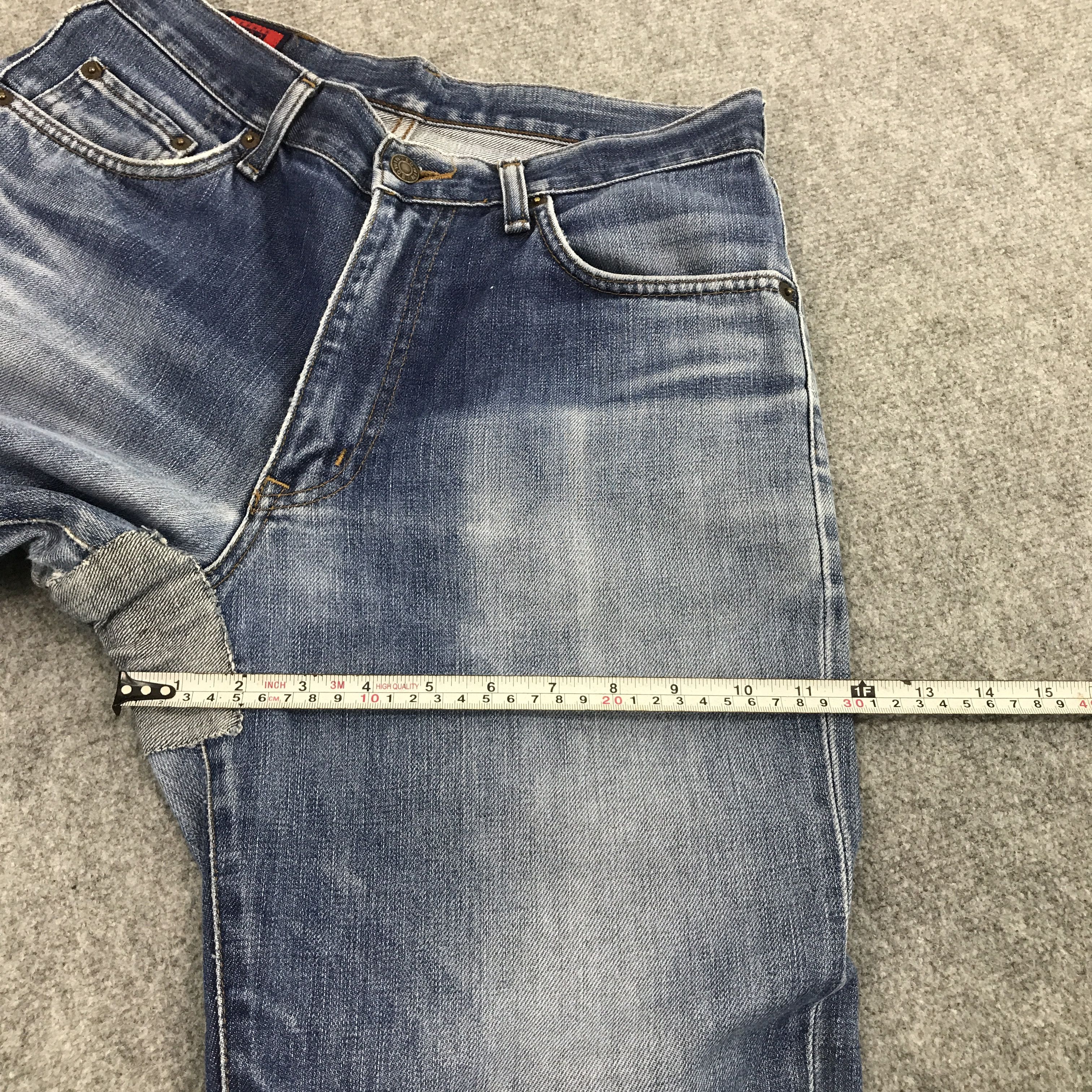 Edwin × Japanese Brand Japan denim edwin style patchwork jean Size US 30 / EU 46 - 6 Thumbnail
