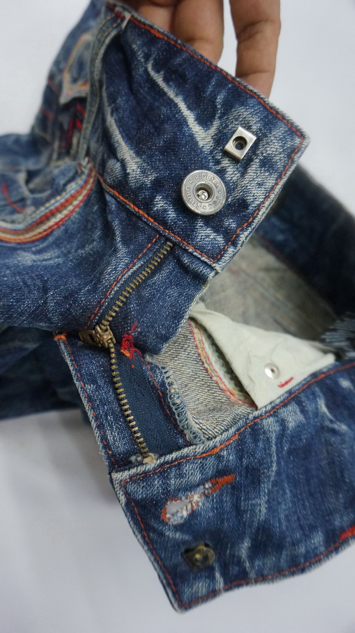Vintage 🔥STUDIO RED PEPPER Vintage Wide Leg Flared Low rise Jeans Size US 29 - 19 Thumbnail