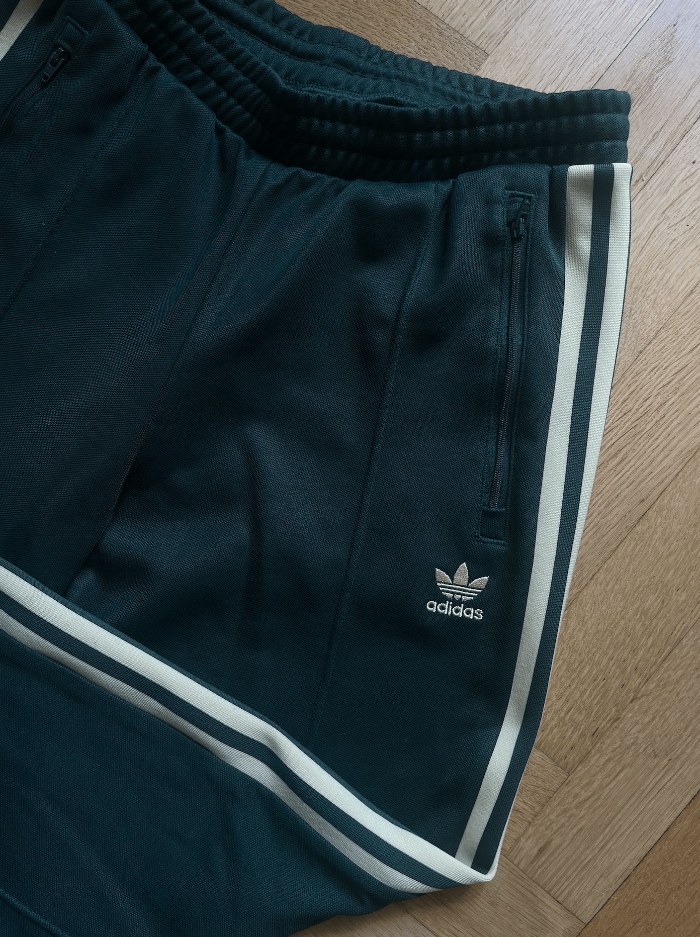 Adidas Adidas Originals Green & Yellow Pants Size 25" / US 0 / IT 36 - 6 Thumbnail