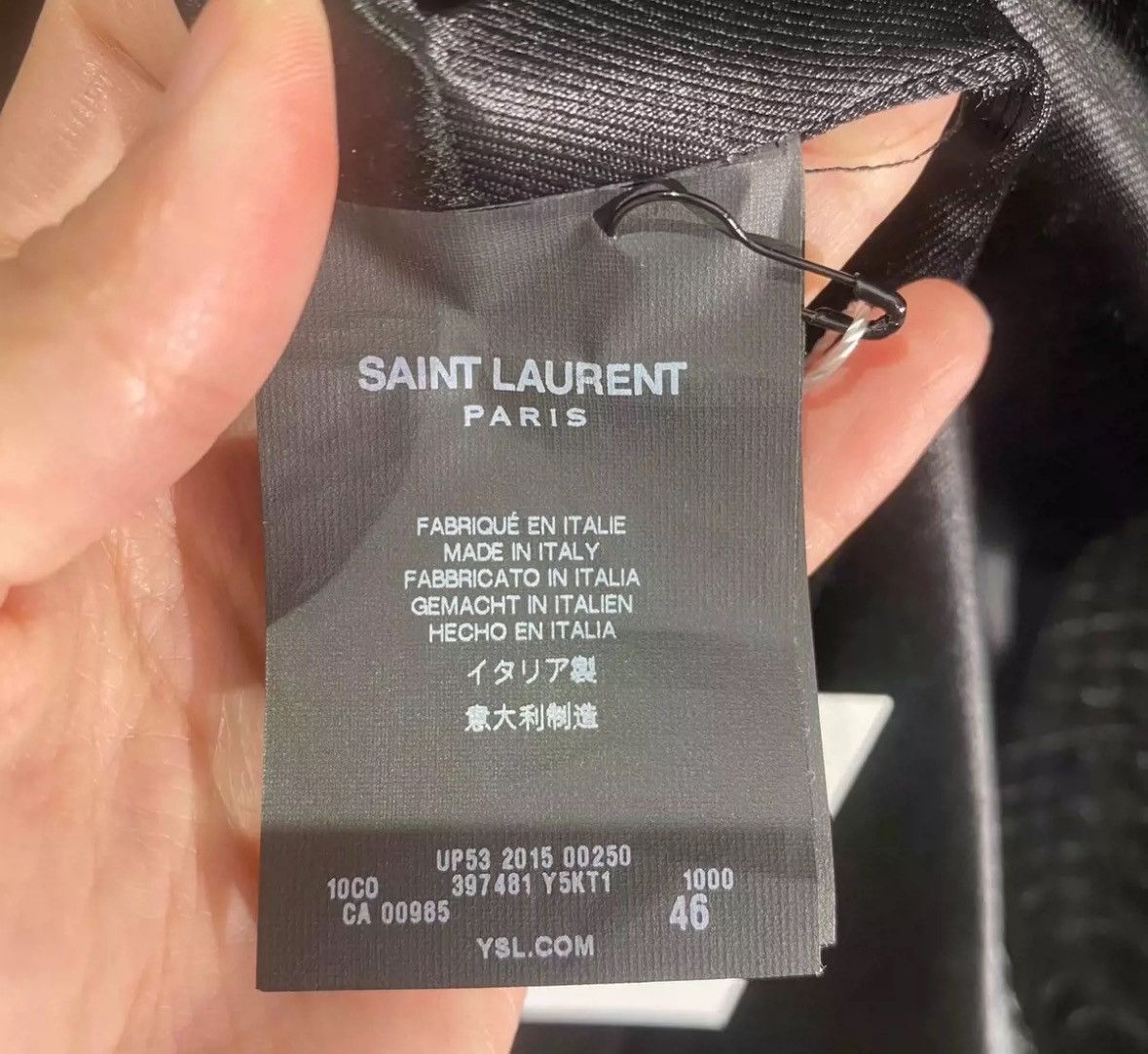 Saint Laurent Paris × Yves Saint Laurent Saint Laurent Paris show leather coat2412-Nextarrow Size US S / EU 44-46 / 1 - 5 Thumbnail