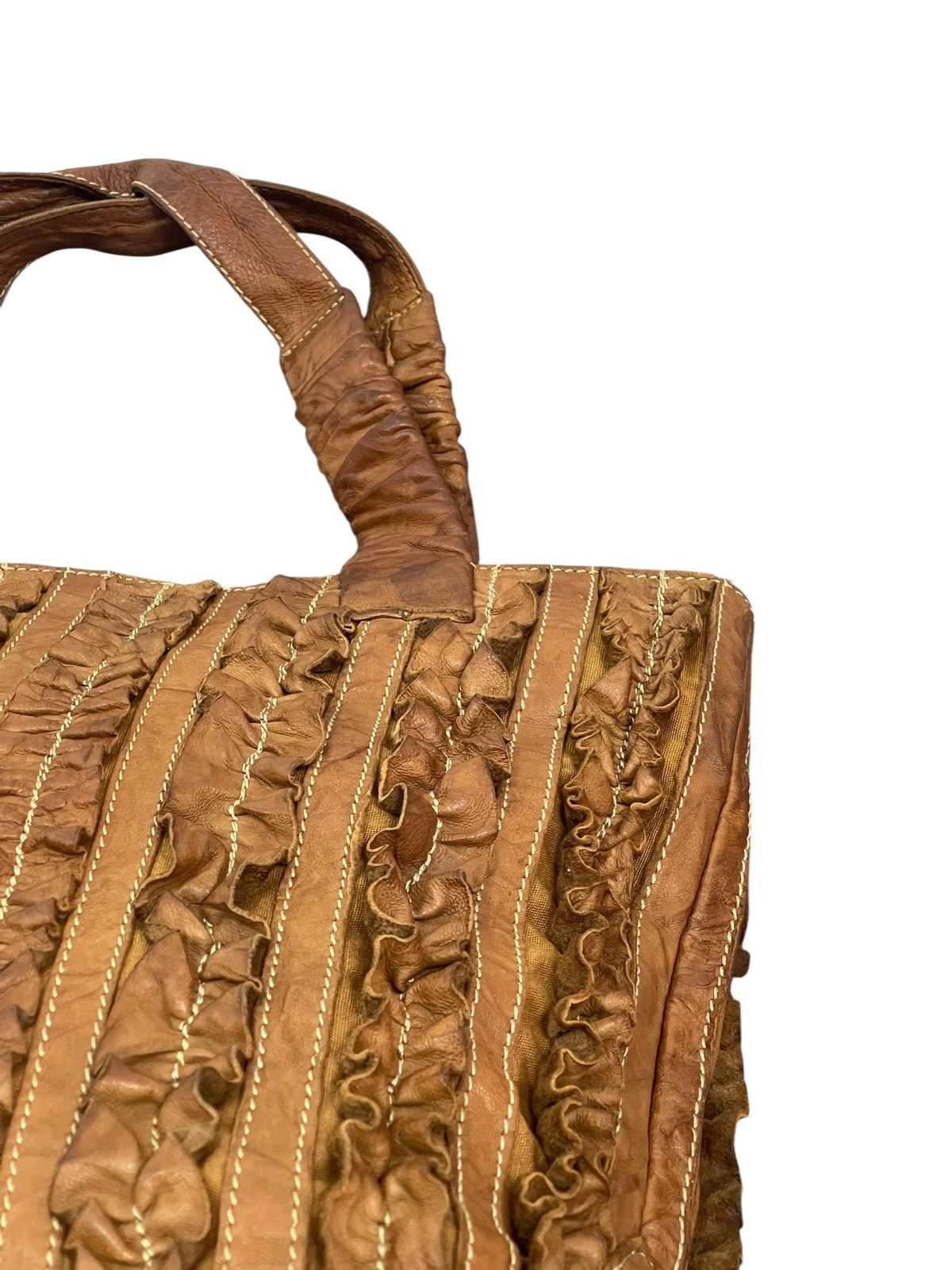 Genuine Leather Full Leather Patina La Pignon Tote Shoulder Bag 7🟩 Size ONE SIZE - 16 Thumbnail