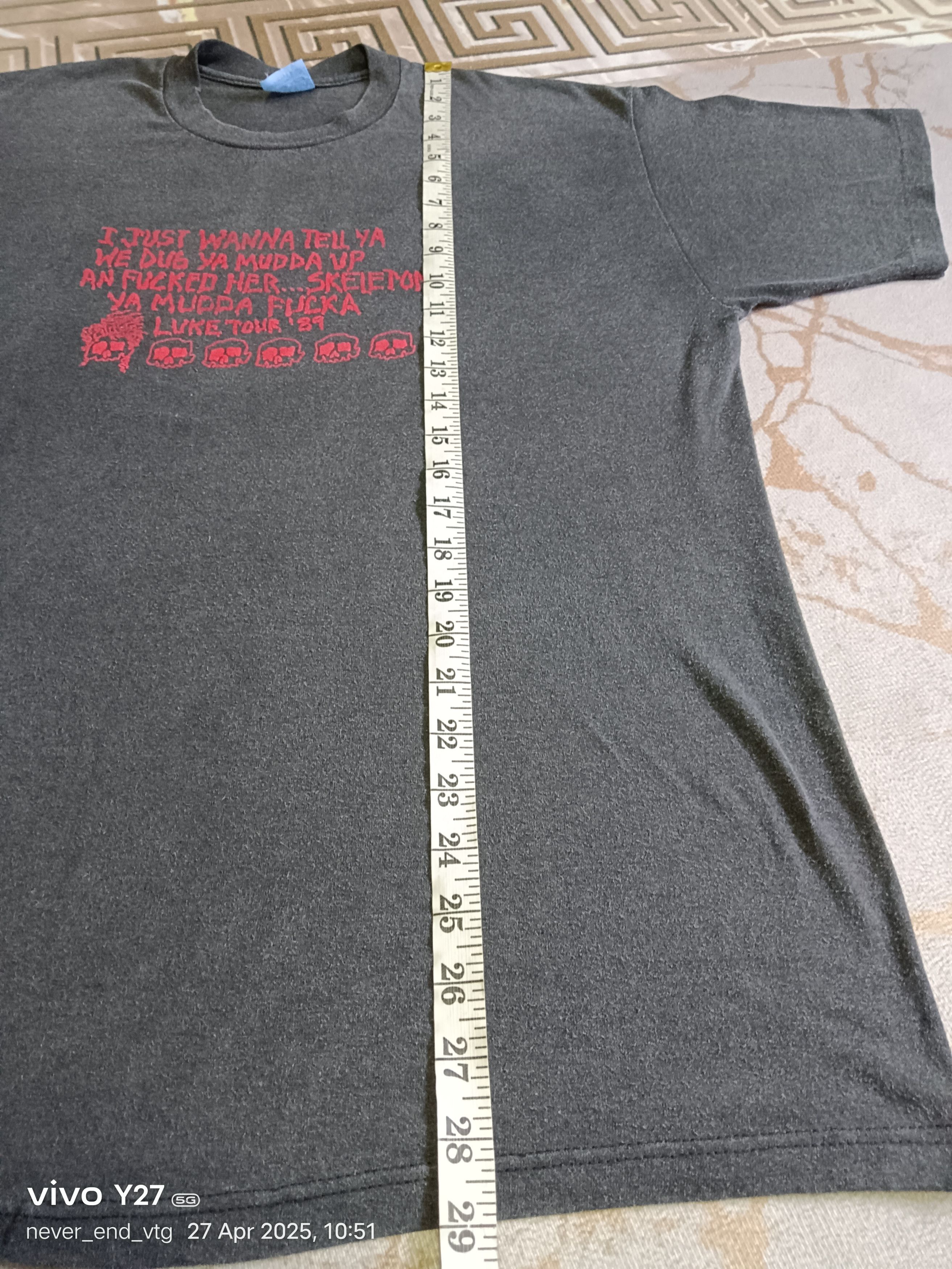 Band Tees VINTAGE SKELETON Size US XL / EU 56 / 4 - 8 Thumbnail