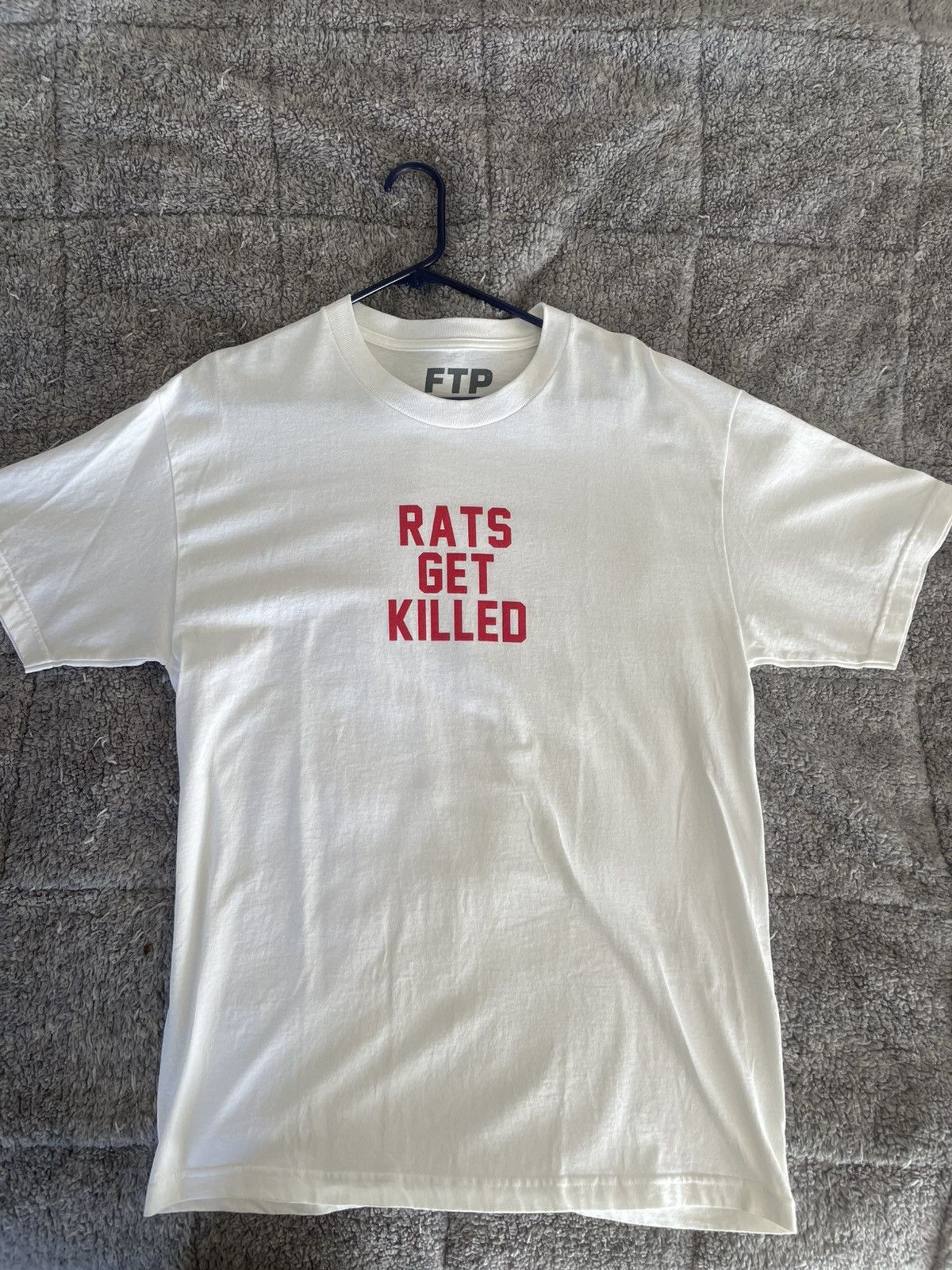 Fuck The Population Mint Rats Get Killed Tee size Large Size US L / EU 52-54 / 3 - 1 Thumbnail