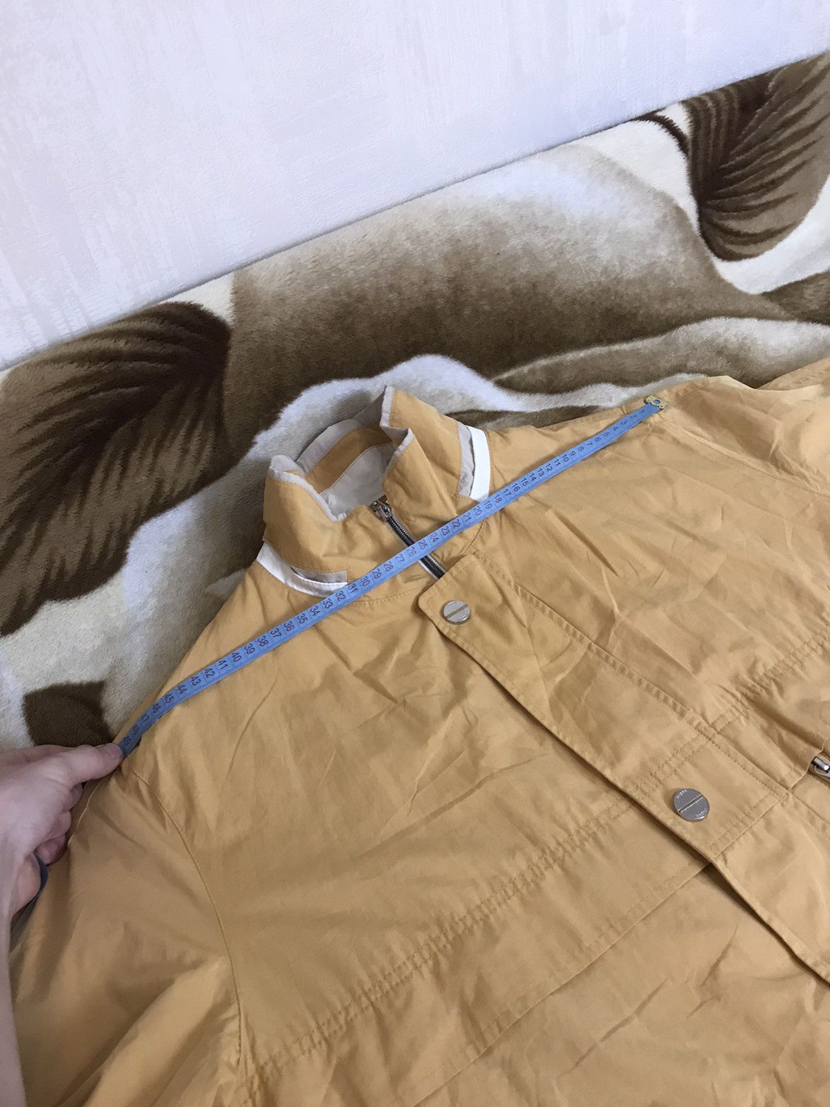 Bugatti × Vintage 🔥 Bugatti Light Jacket Zip Pockets Yellow Size US XL / EU 56 / 4 - 11 Thumbnail