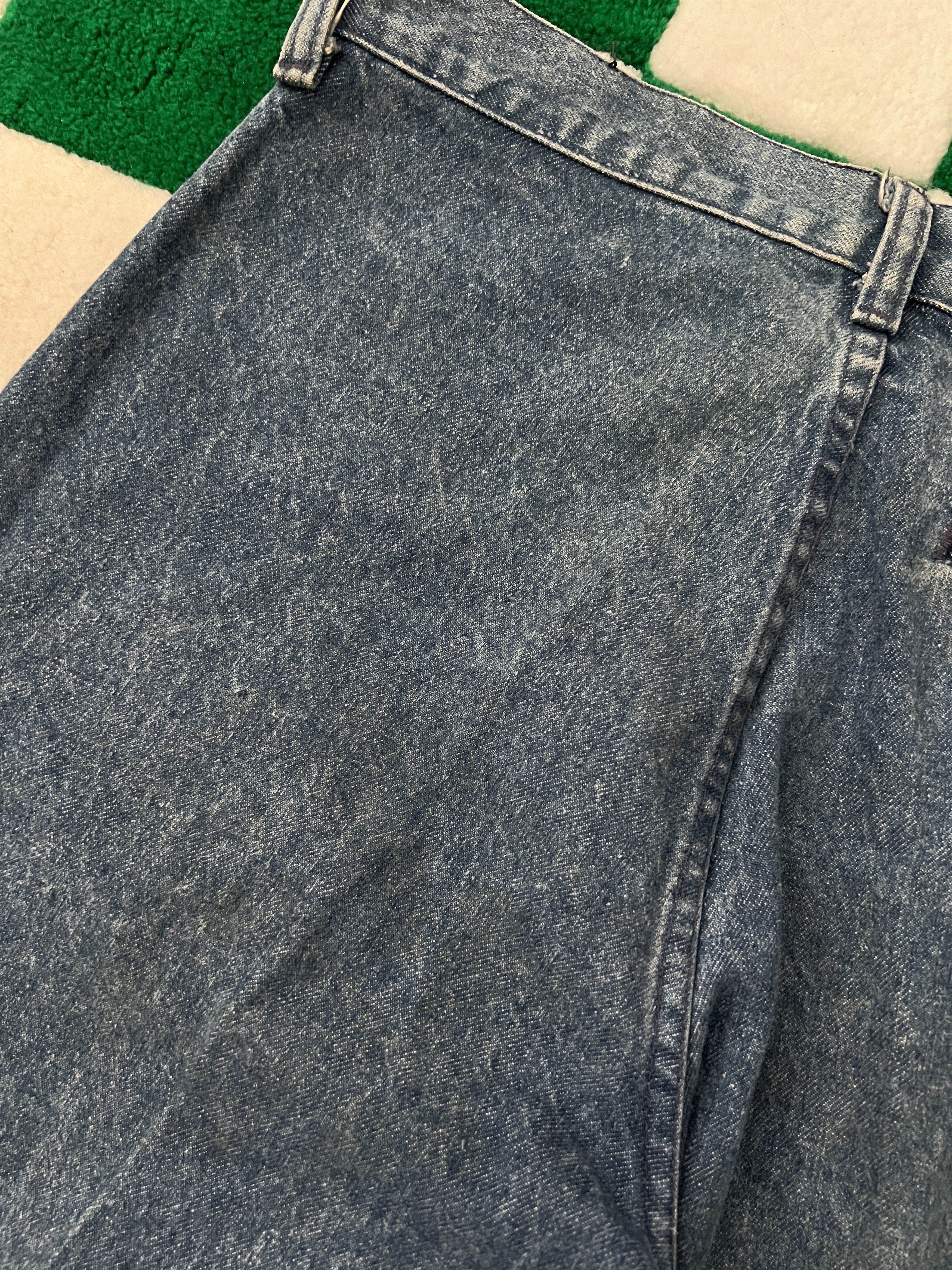 Vintage Vintage 90s Wrangler Washed Denim Jeans W30 L30 Size 30" / US 8 / IT 44 - 5 Thumbnail
