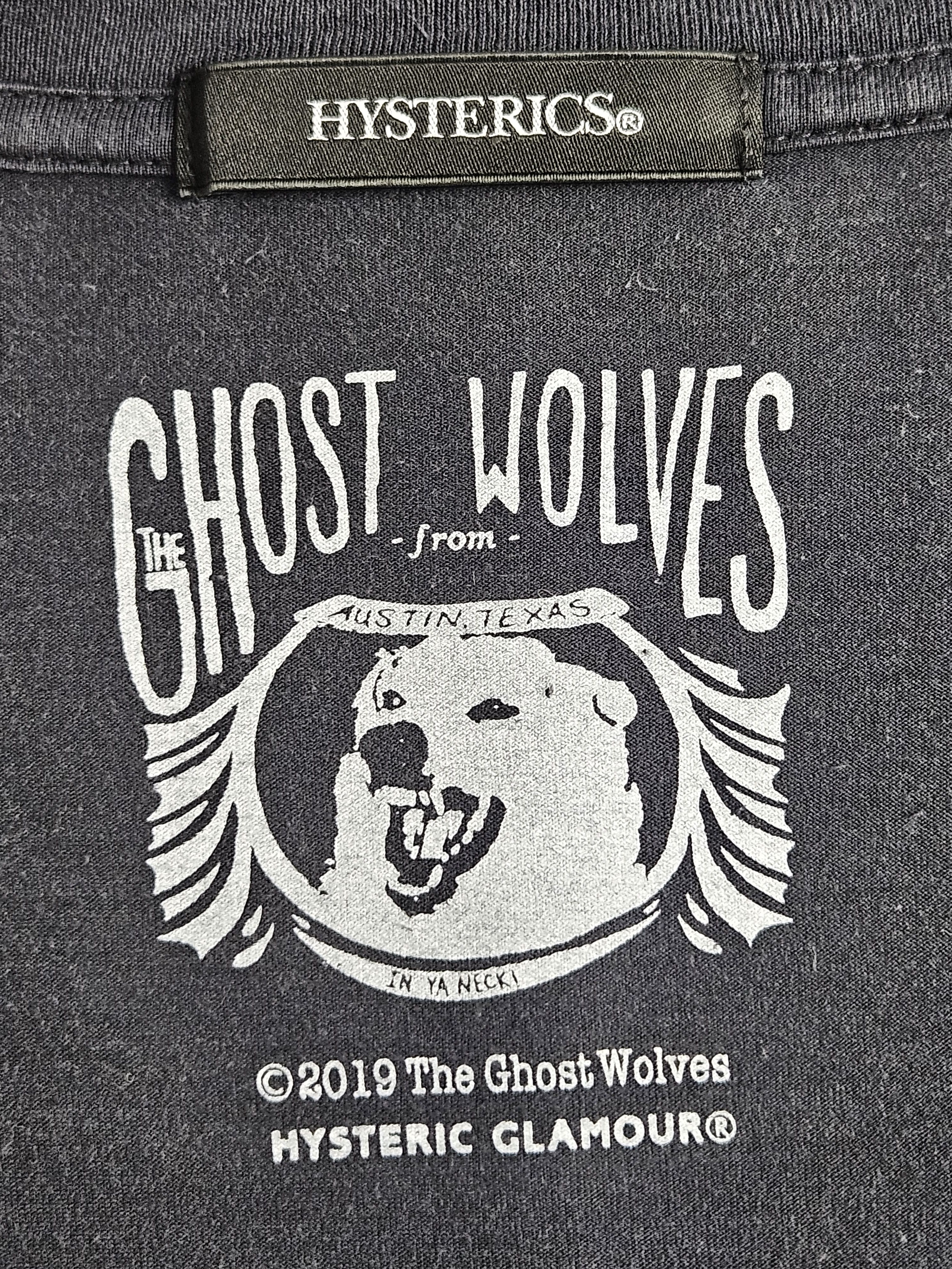 Band Tees × Hysteric Glamour Hysteric Glamour X The Ghost Wolves Band Austin Taxes Size US L / EU 52-54 / 3 - 4 Thumbnail