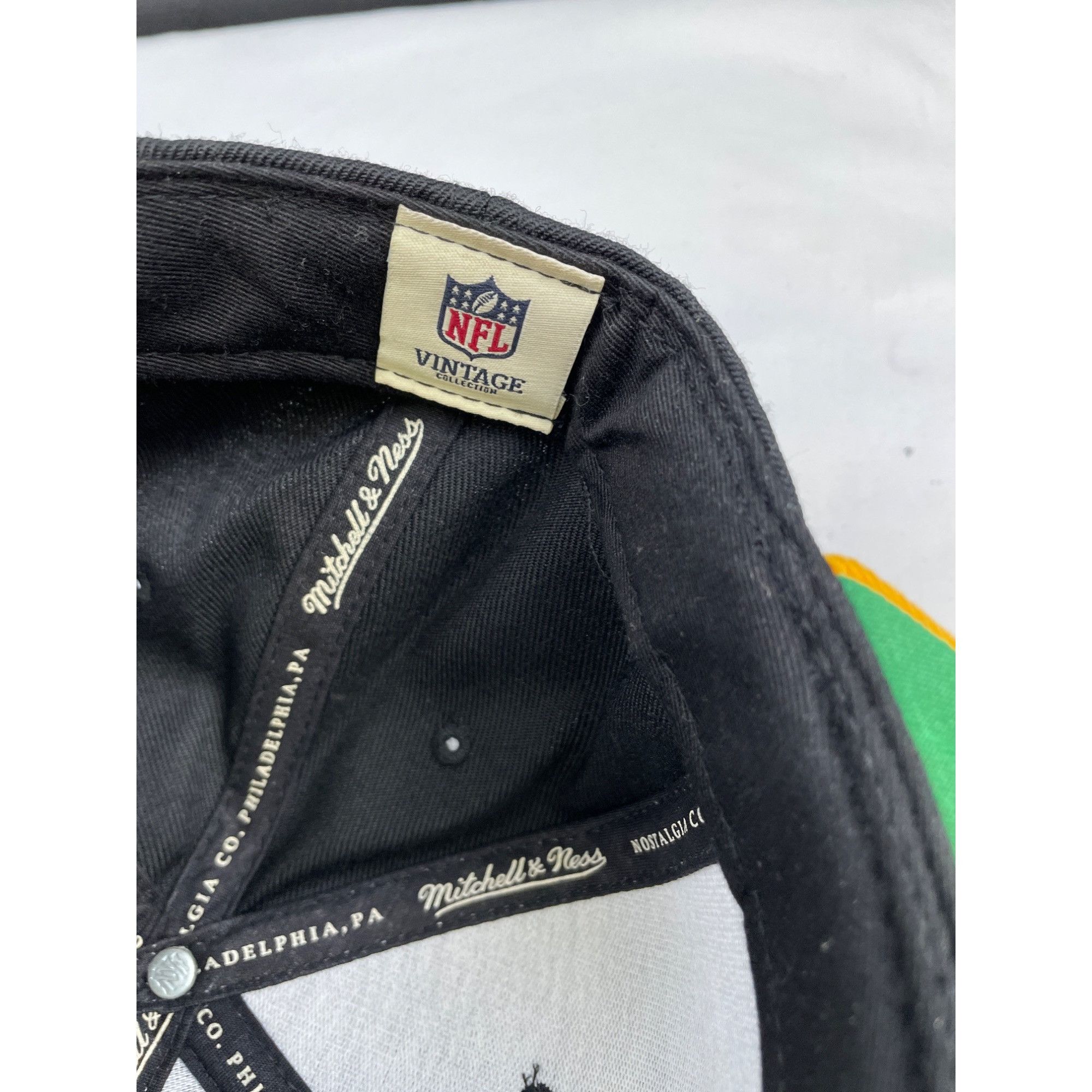 Mitchell & Ness Mitchell & Ness Steelers Yellow/Black Unisex Hat /Cap Adjust Size ONE SIZE - 5 Thumbnail
