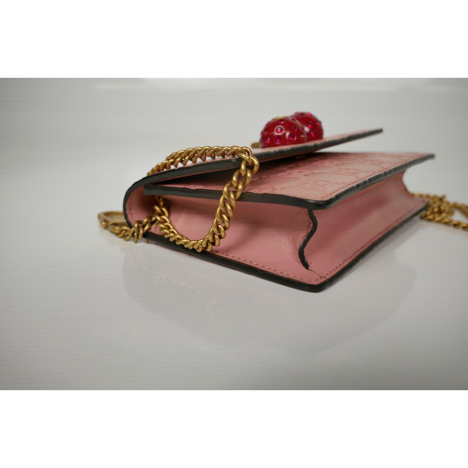 Gucci Gucci Cherries Wallet on Chain Mini Size ONE SIZE - 8 Thumbnail