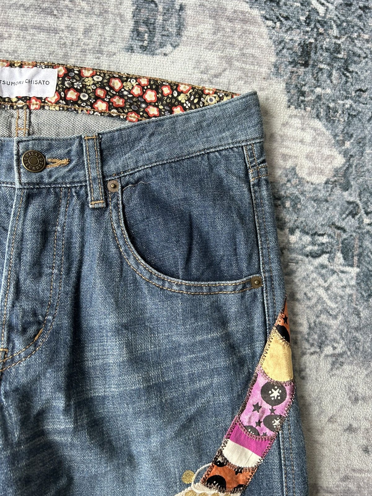Tsumori Chisato Tsumori Chisato Patchwork Jeans Size US 30 / EU 46 - 8 Thumbnail