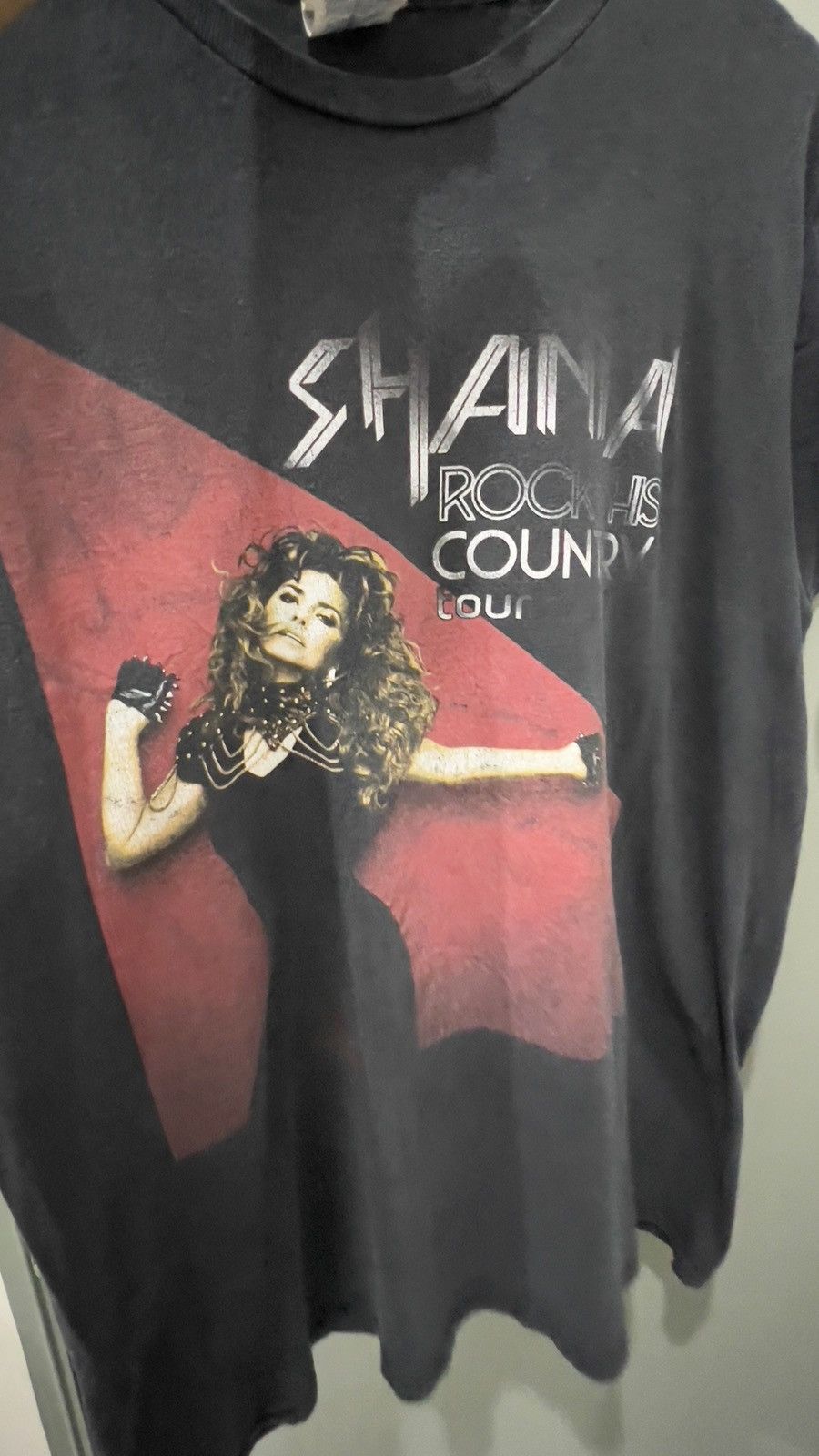 Band Tees Shania Rock This Country Tour 2015 Size US L / EU 52-54 / 3 - 5 Thumbnail