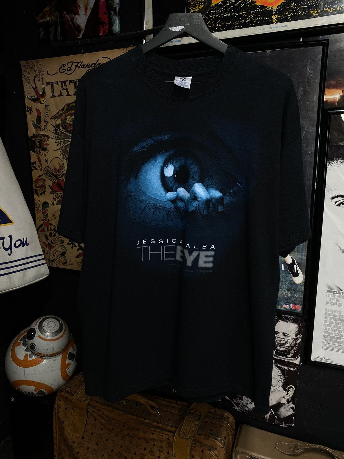 Vintage Vintage 00’ The Eye Movie Promo T-Shirt Size XLarge Size US XL / EU 56 / 4 - 5 Thumbnail