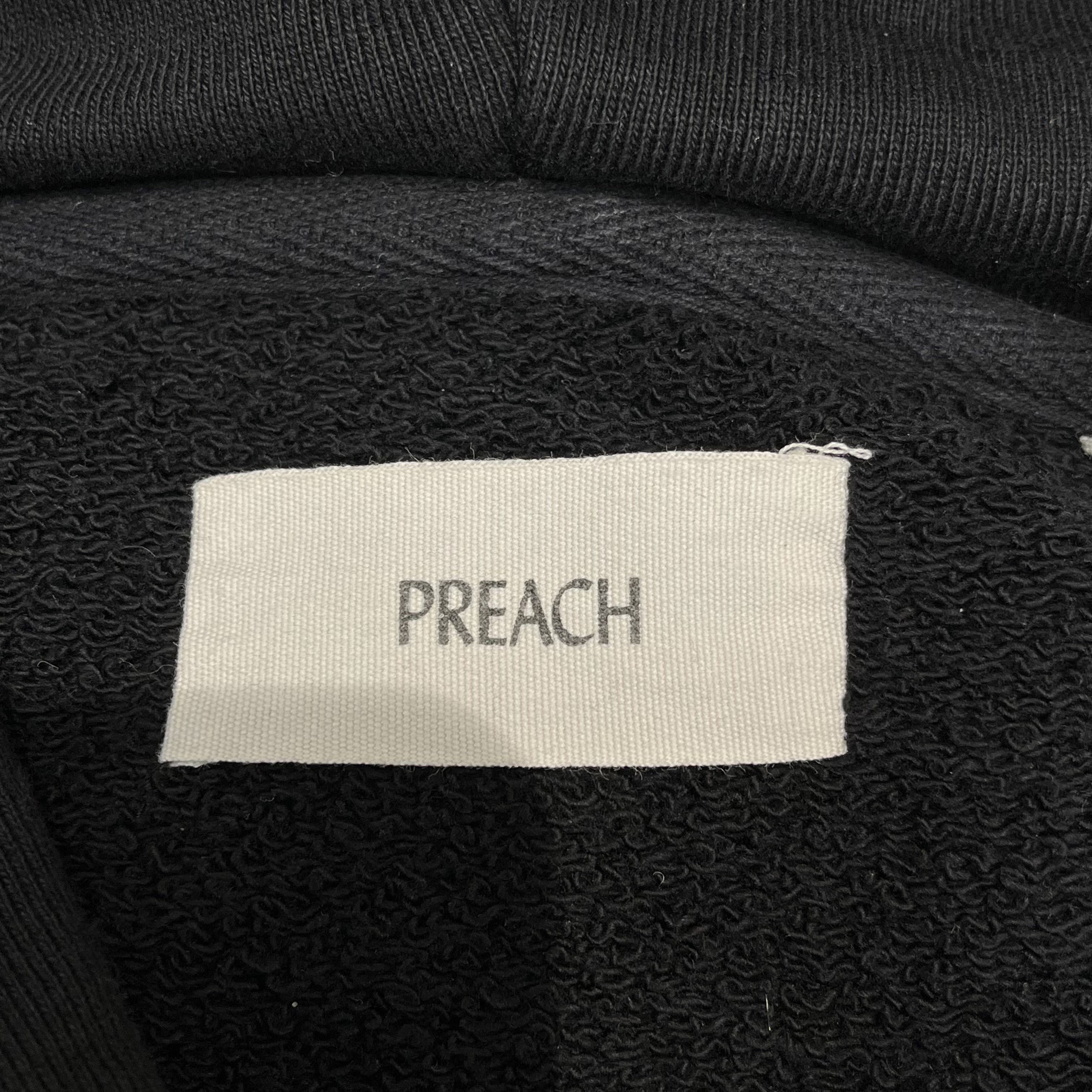 Preach Preach Zip Hoodie Black Size US XL / EU 56 / 4 - 4 Thumbnail