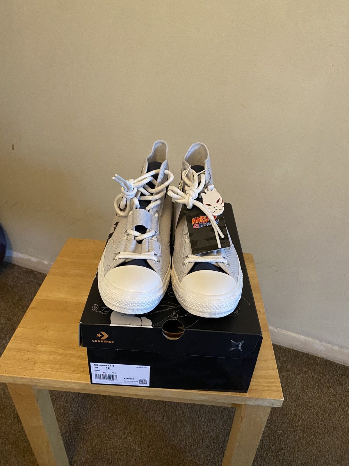 Converse Converse Chuck Taylor All Star Hi Naruto Kakashi Size US 10 / EU 43 - 6 Thumbnail