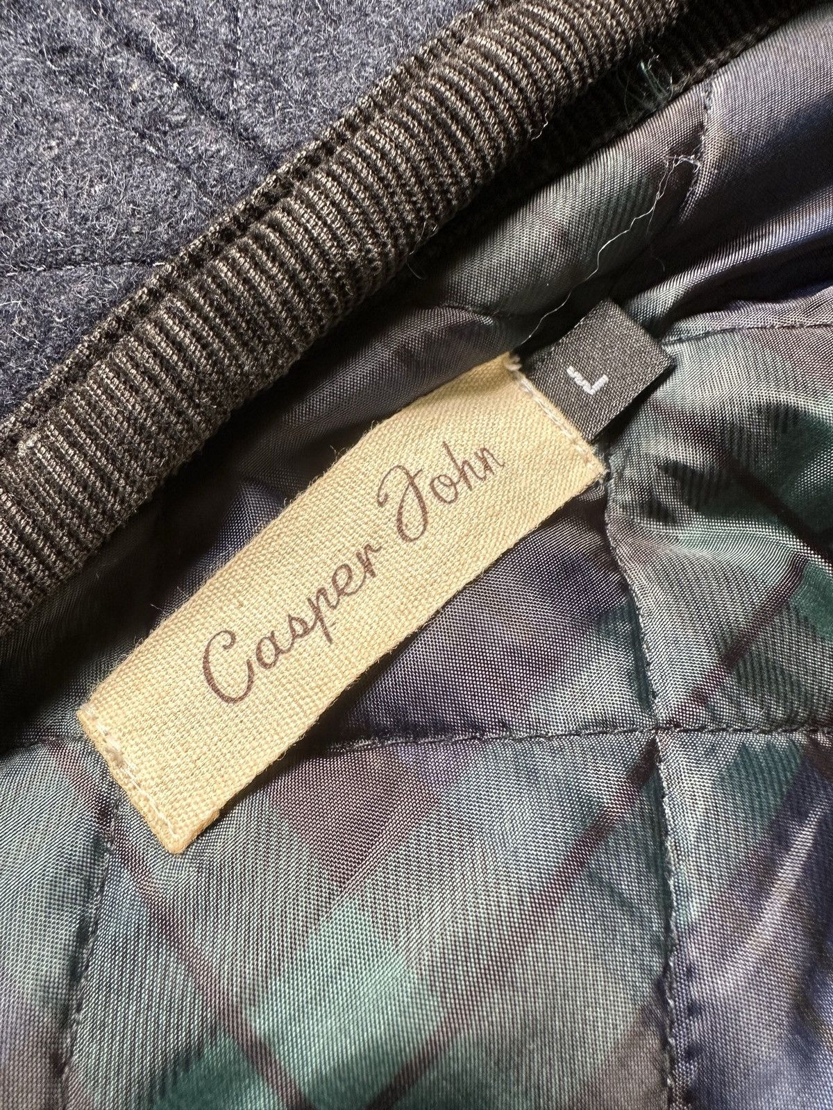 If Six Was Nine 00's Casper John wool rayon quilted jacket Size US M / EU 48-50 / 2 - 16 Thumbnail