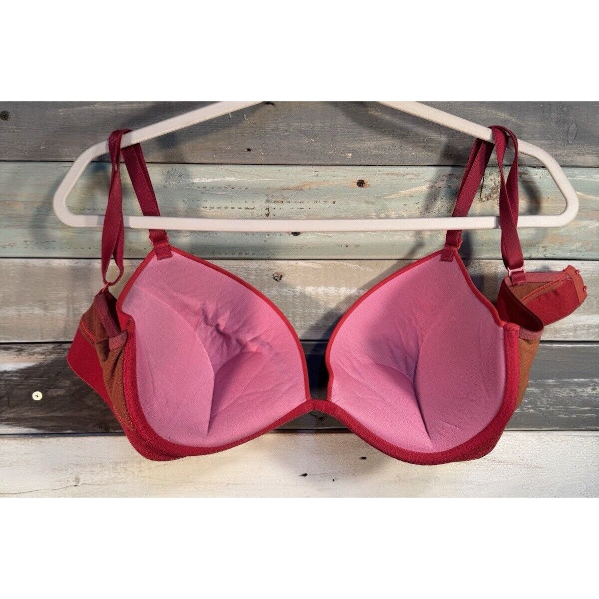 Victoria's Secret Victoria's Secret PINK Wear Everywhere SUPER Push-Up Bra 34D Size ONE SIZE - 3 Thumbnail