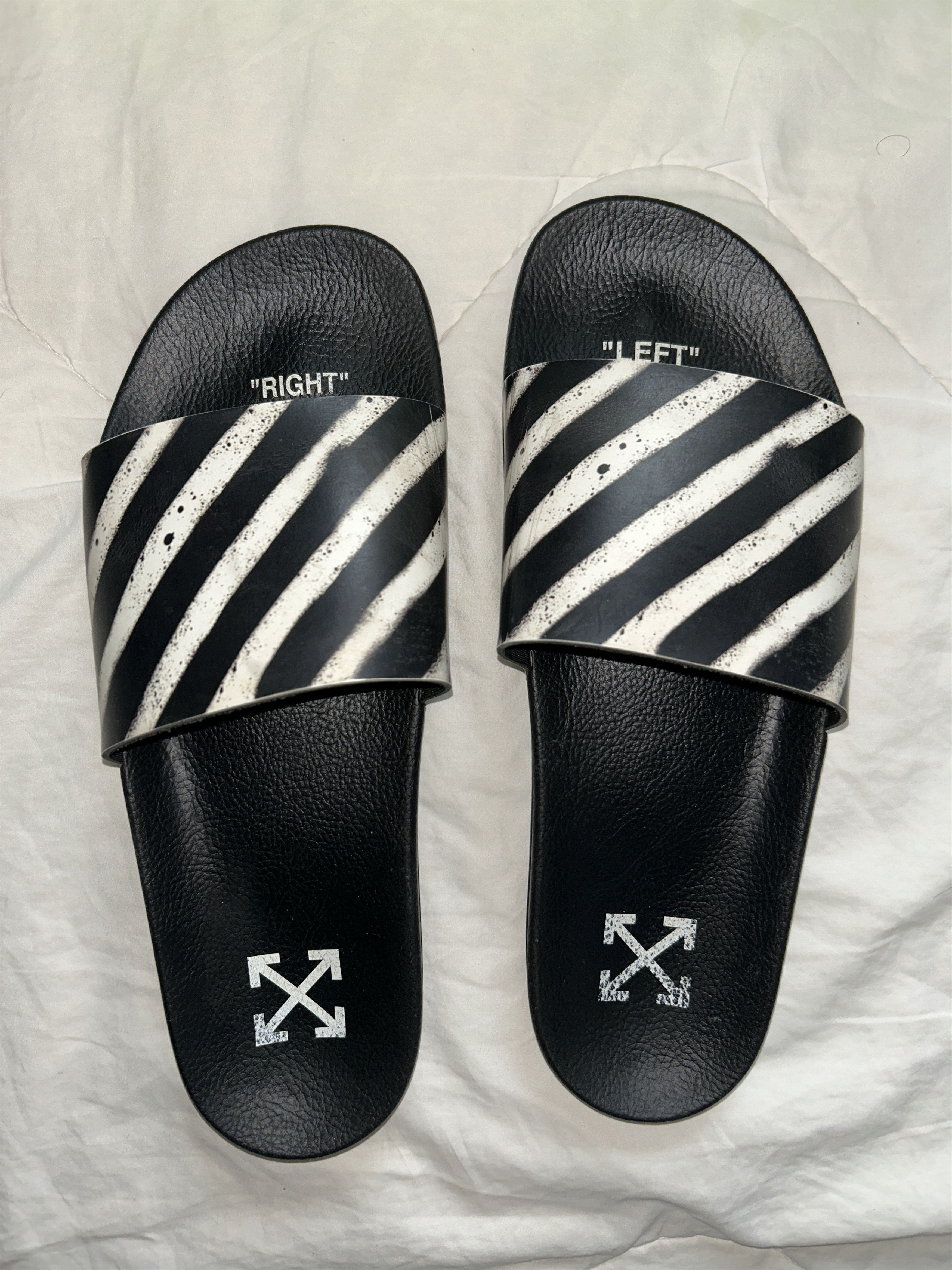 Off-White OFF-WHITE Spray Stripes Slider Size US 11.5 / EU 44-45 - 3 Thumbnail