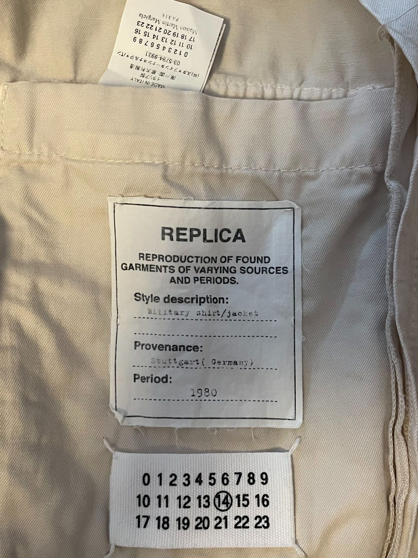 Maison Margiela Maison Margiela Replice military jacket 2501-Nextarrow Size US S / EU 44-46 / 1 - 6 Thumbnail
