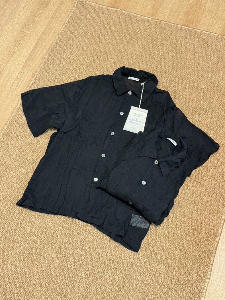 Our Legacy Our Legacy size48 A pleated short-sleeved shirt Size US M / EU 48-50 / 2 - 1 Thumbnail