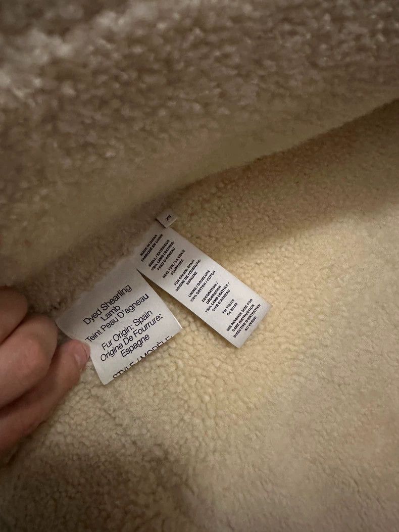 Helmut Lang HELMUT LANG A long coat with sheepskin Size US XS / EU 42 / 0 - 6 Thumbnail