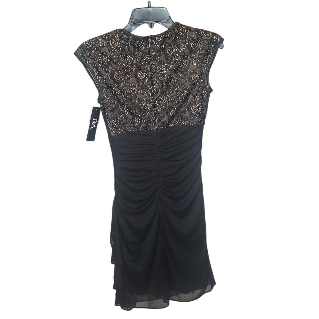 Other Betsy and Adam Black Lace Sequin Cocktail Dress NWT Size 6 Size M / US 6-8 / IT 42-44 - 2 Thumbnail
